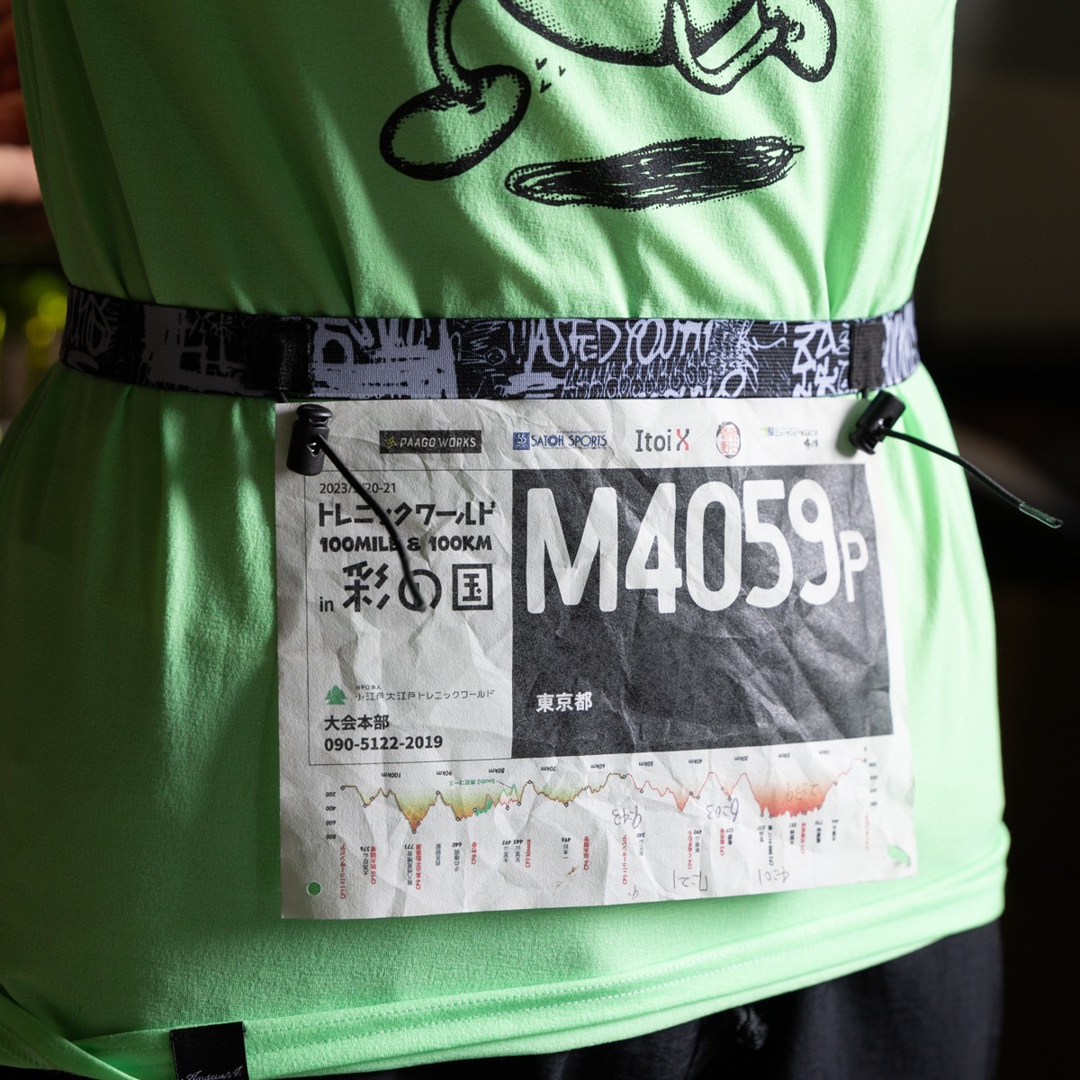 [ANSWER4] Race Number Blet 比賽號碼帶