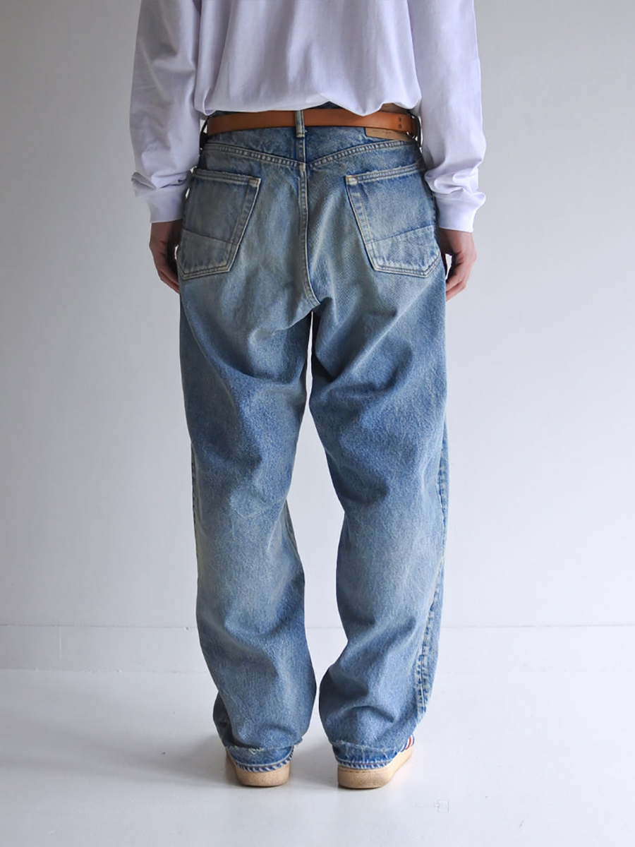 context by ANACHRONORM 80'S Wide Remaked 5P Pants Indig