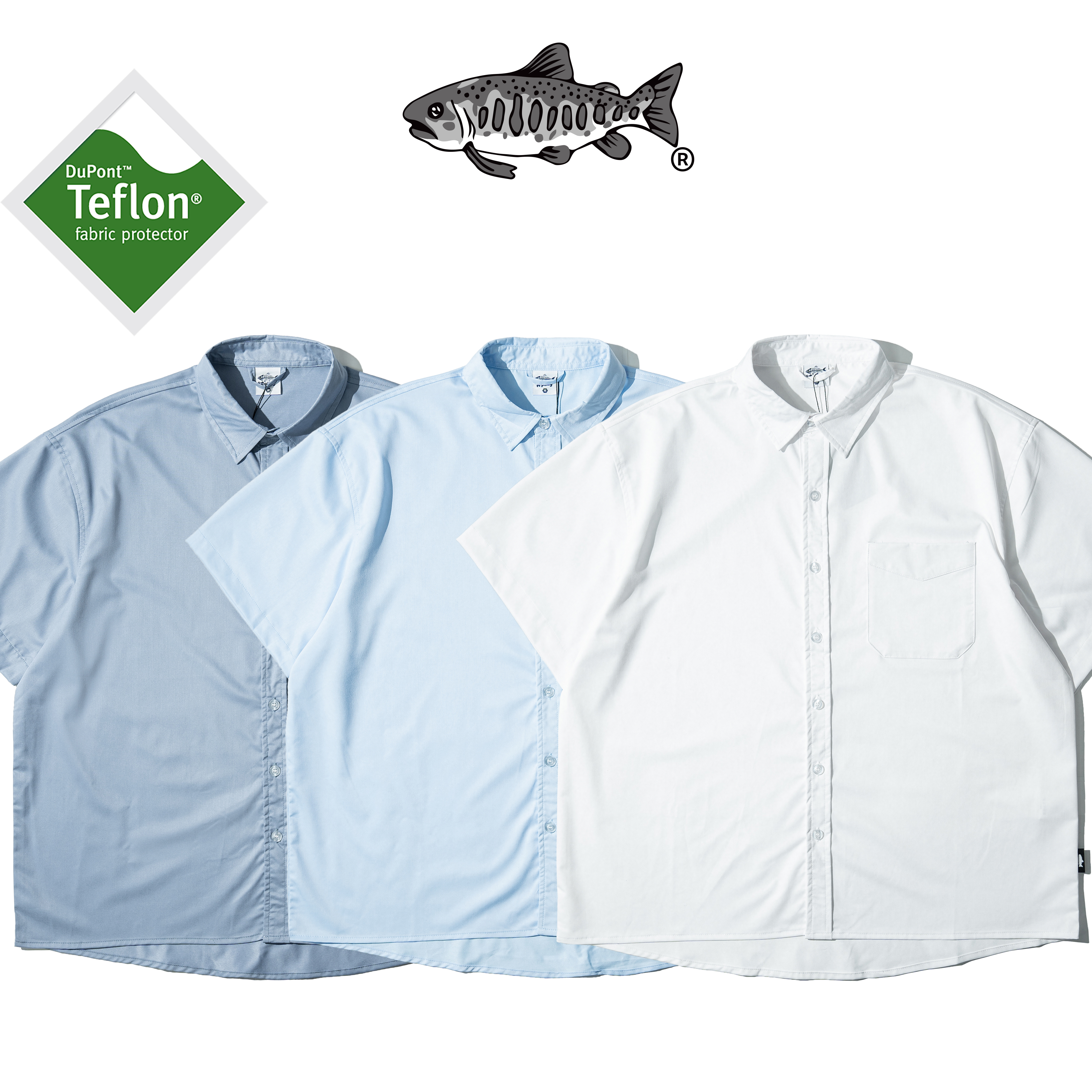 AGILITY Teflon® Wide Easy Shirts 三防 寬版 短袖襯衫 [SH-S01]