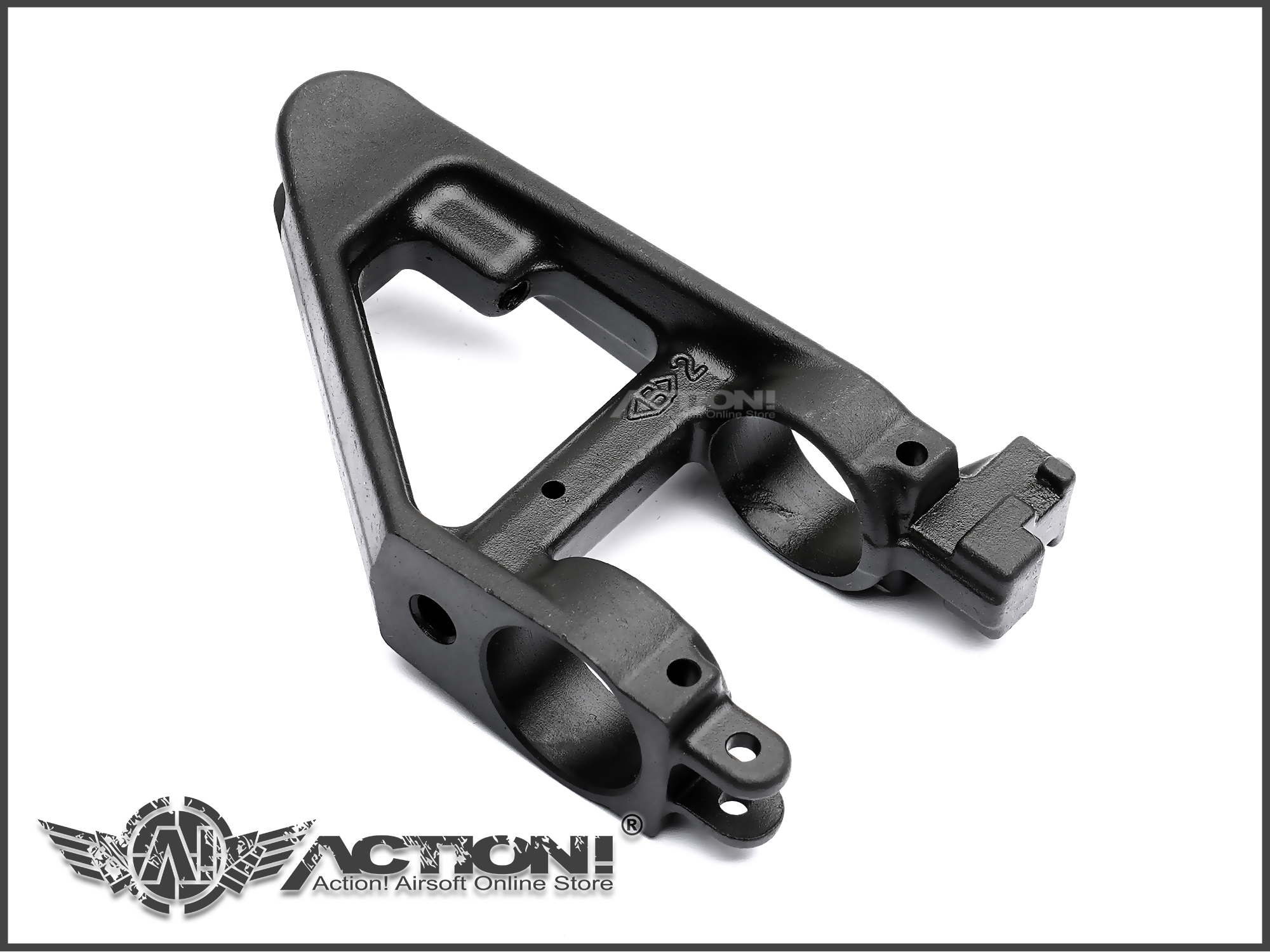 DNA - M4A1樣式鋼製三角準星座（粗管專用/有刺刀座）M16A4 /M4A1 /平頂
