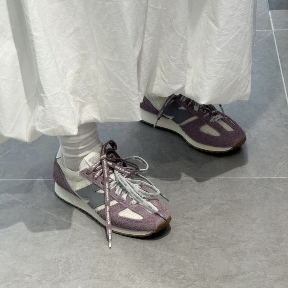 New Balance 471 奶油淺粉紫 奶油色 張員瑛同款 復古鞋 U471AL