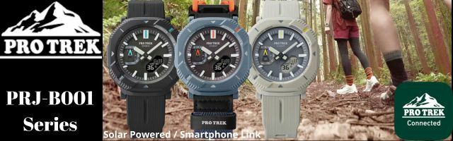 Casio Protrek PRJ-B001 Series Solar Bluetooth Men Watch