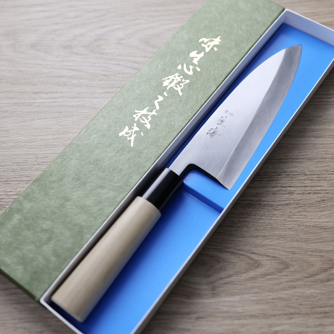 佐海 出刃 150mm 白紙鋼