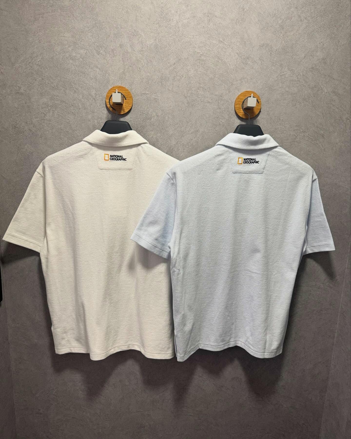 【代購】NATIONAL GEOGRAPHIC 國家地理 Searsucker Overfit 短袖 POLO衫 N252MTS480