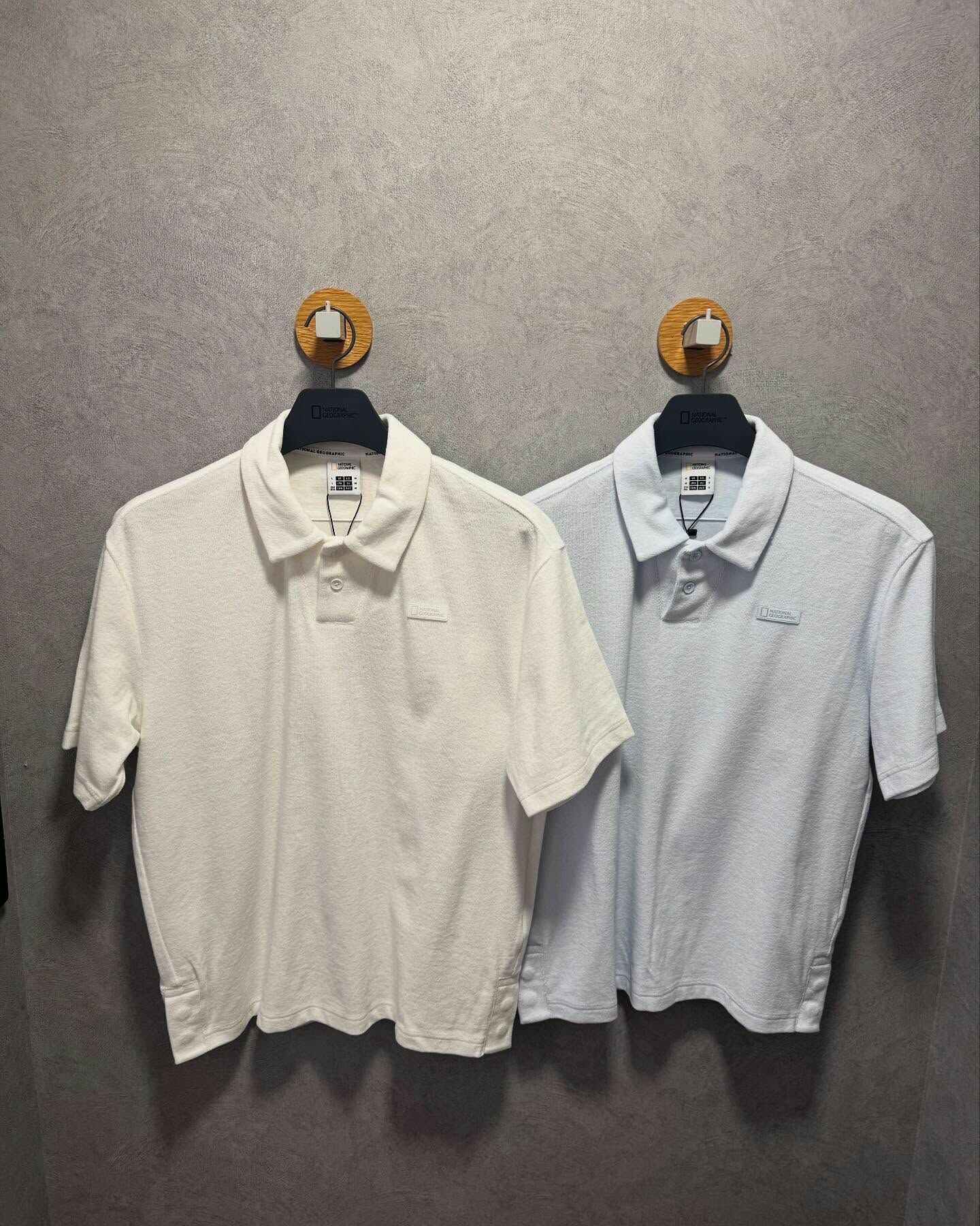 【代購】NATIONAL GEOGRAPHIC 國家地理 Searsucker Overfit 短袖 POLO衫 N252MTS480