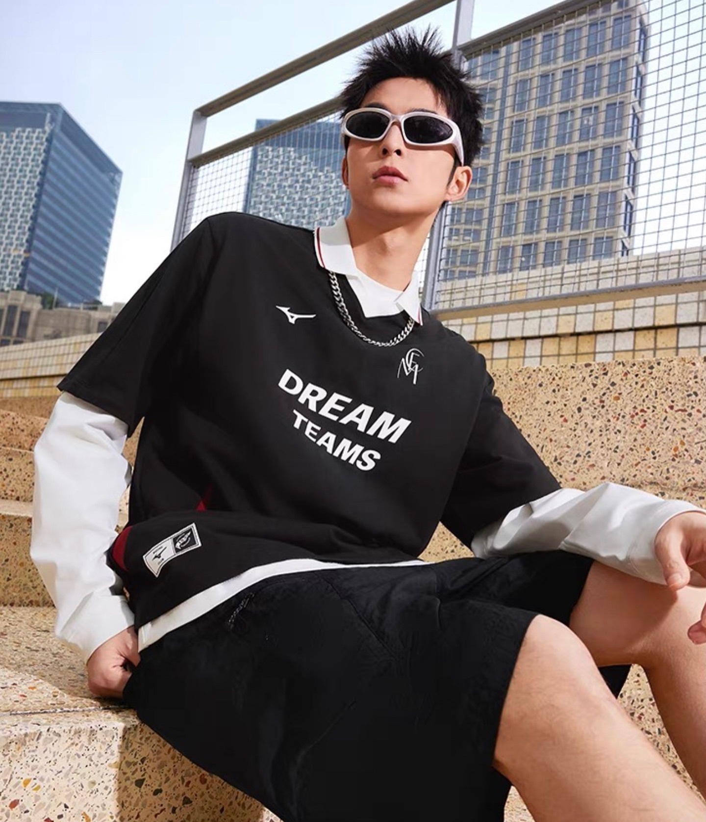 MIZUNO Blokecore Football Polo 短袖速乾足球衣 25春季