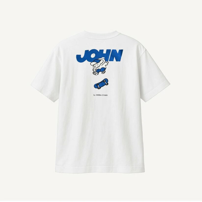 Skater JOHN 2025 春夏 No.1小狗滑板T恤