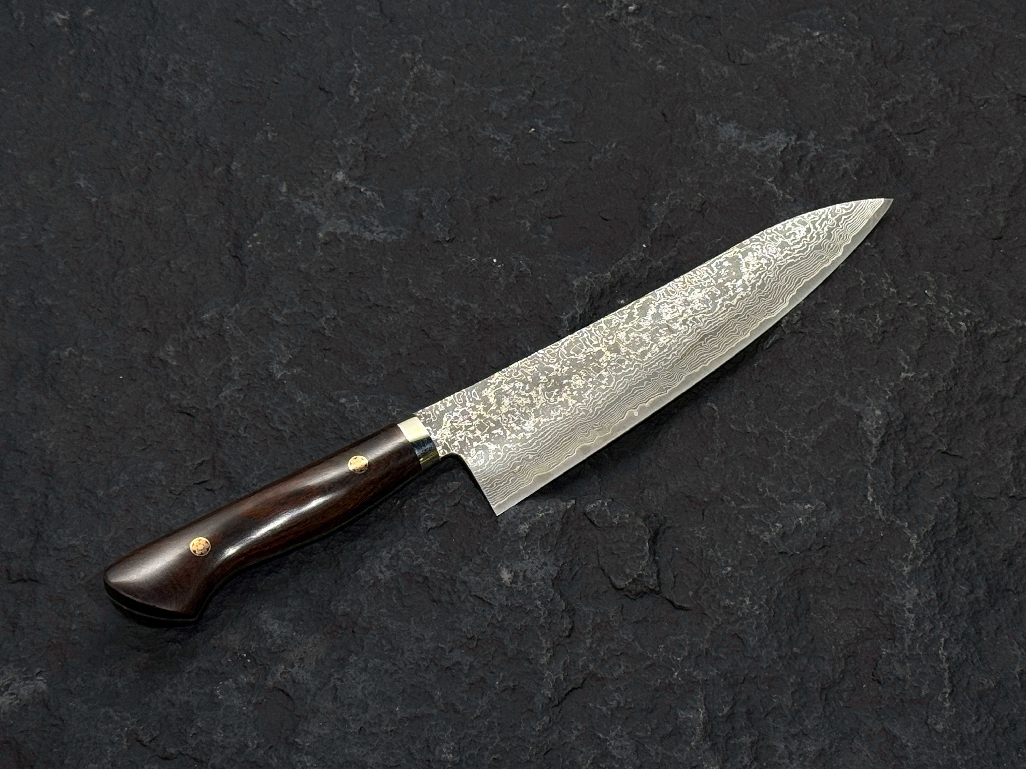 田中誠貴 SG2 粉末鋼 積層 牛刀 洋式 沙漠鐵木柄