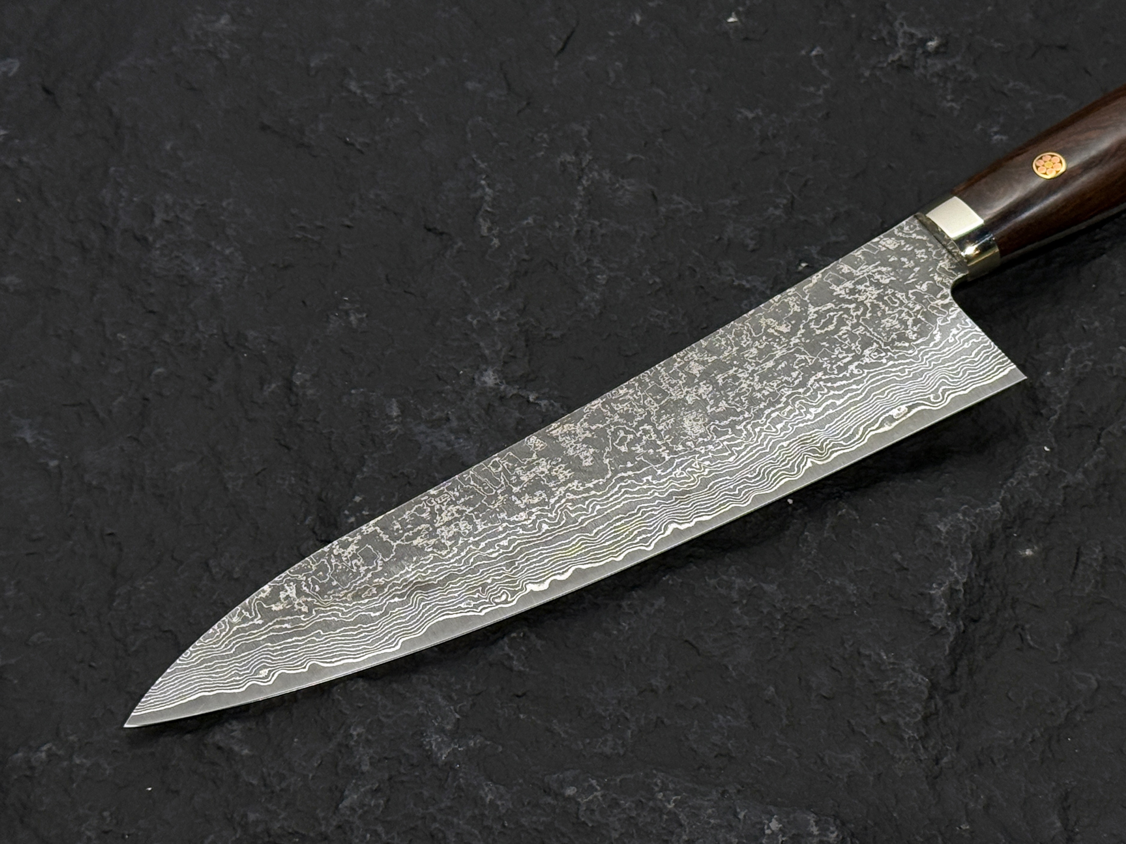 田中誠貴 SG2 粉末鋼 積層 牛刀 洋式 沙漠鐵木柄