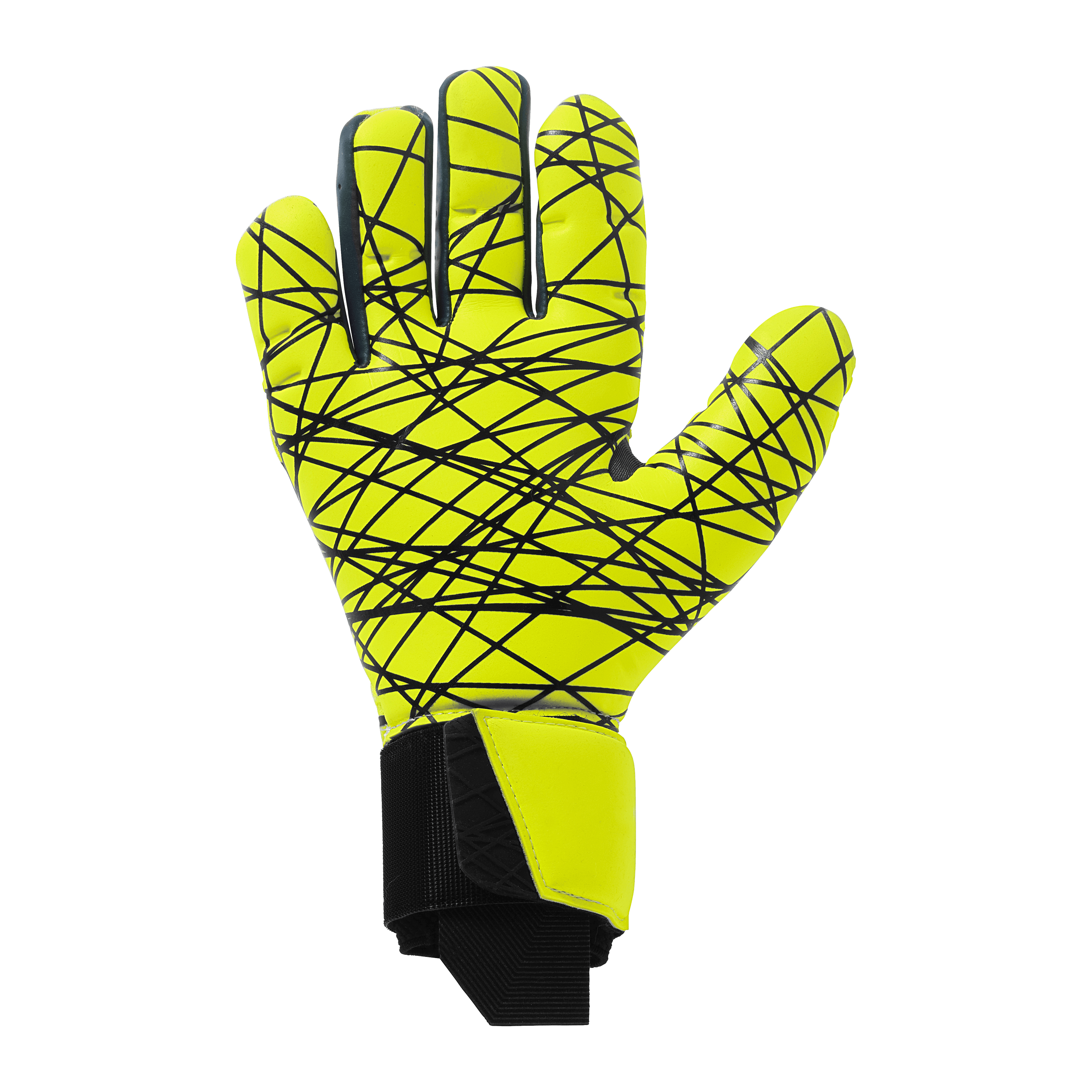 UHLSPORT Prediction Energy Ultragrip HN 螢光黃色 龍門手套 (頂級之選)