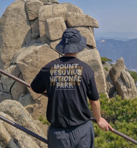 【代購】NATIONAL GEOGRAPHIC 國家地理 維蘇威國家公園 微寬 涼感 短袖 N252UTS907