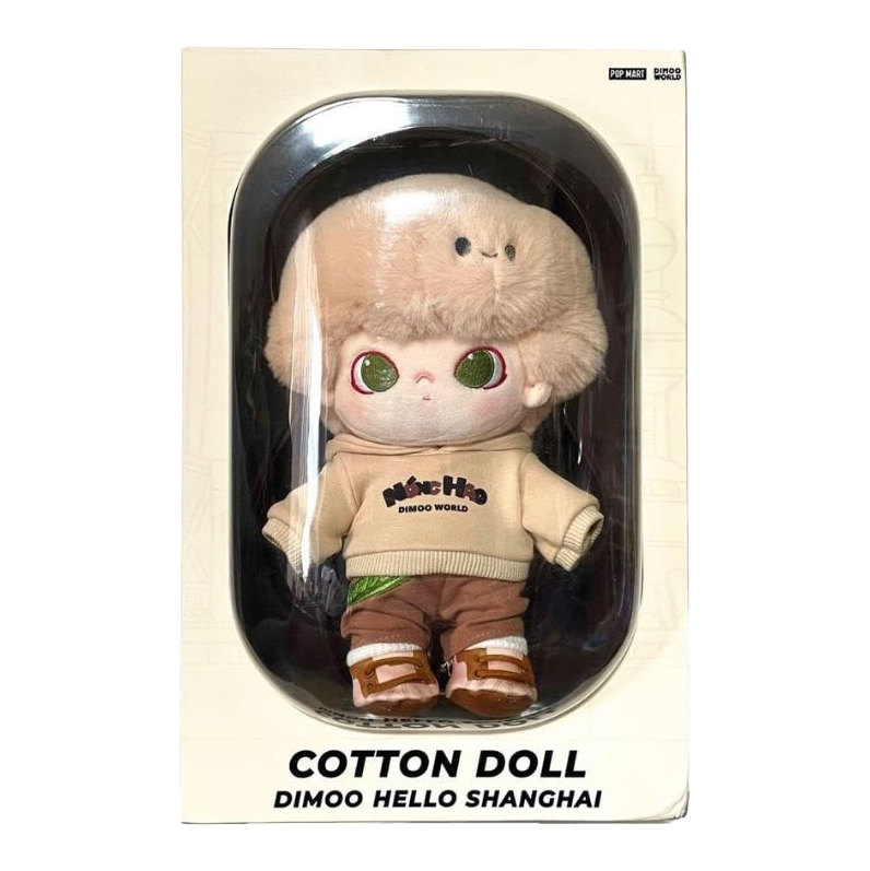 POP MART DIMOO 上海 COTTON コットンドール ぬいぐるみ POP MART DIMOO 上海 COTTON コットンドール ぬいぐるみ - メルカリ