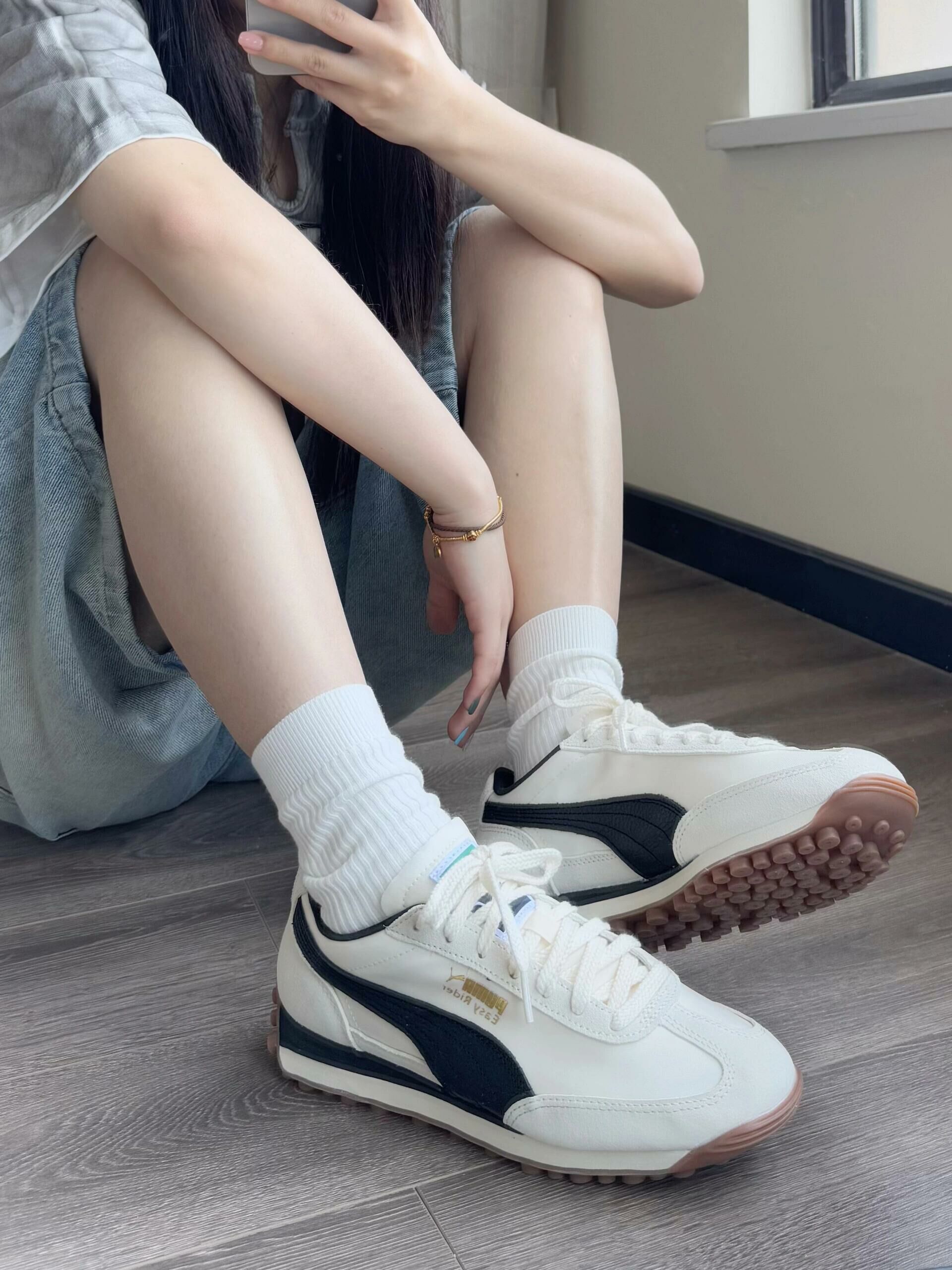 Puma Easy Rider 奶油曲奇 奶油白 焦糖底 復古 慢跑鞋 男女同款 403146-05/預購