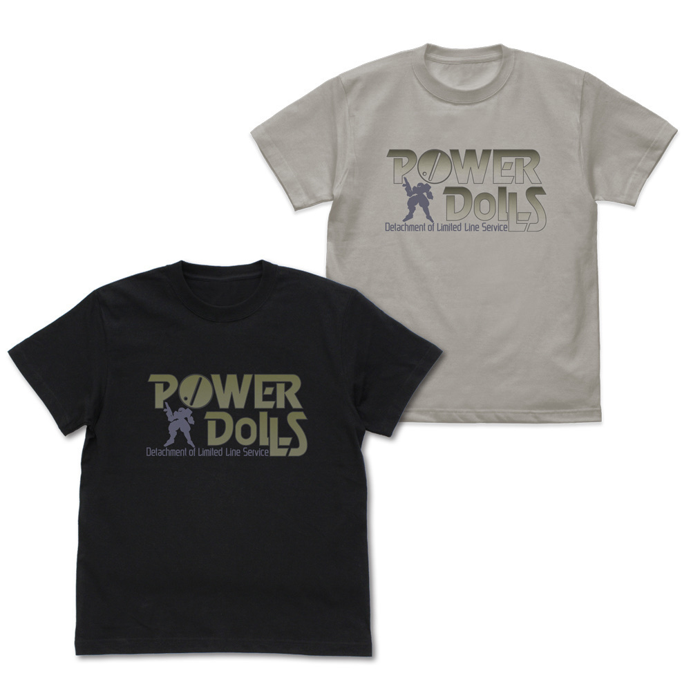 Cospa 0512 POWER DoLLS Tシャツ [POWER DoLLS] LIGHT GRAY