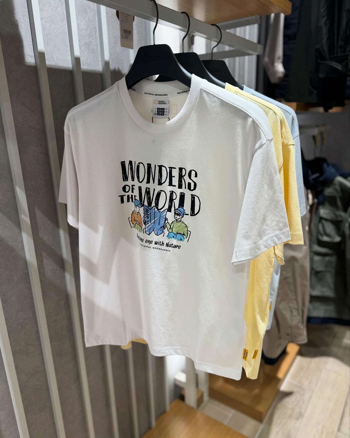 【代購】NATIONAL GEOGRAPHIC 國家地理 男女 ECO 涼感 旅行圖案  短袖 N252UTS080