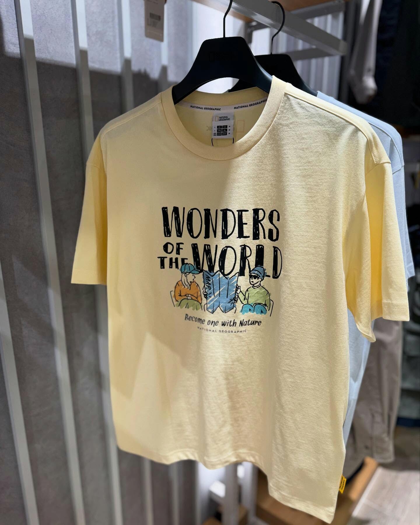 【代購】NATIONAL GEOGRAPHIC 國家地理 男女 ECO 涼感 旅行圖案  短袖 N252UTS080