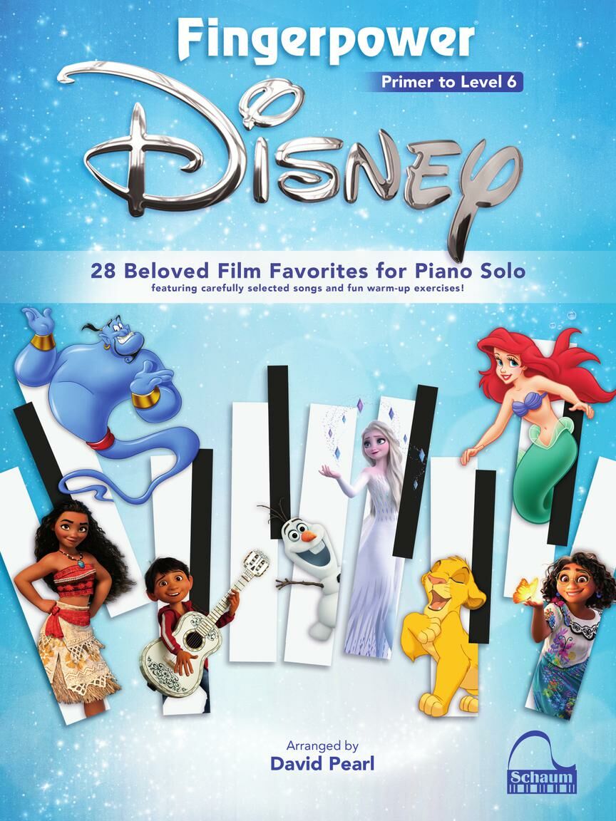 《Fingerpower Disney》28 Beloved Film Favorites for Piano Solo