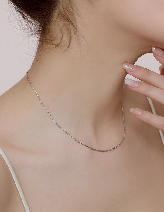 【925純銀】經典日常蕭邦鍊項鍊(延長鍊)