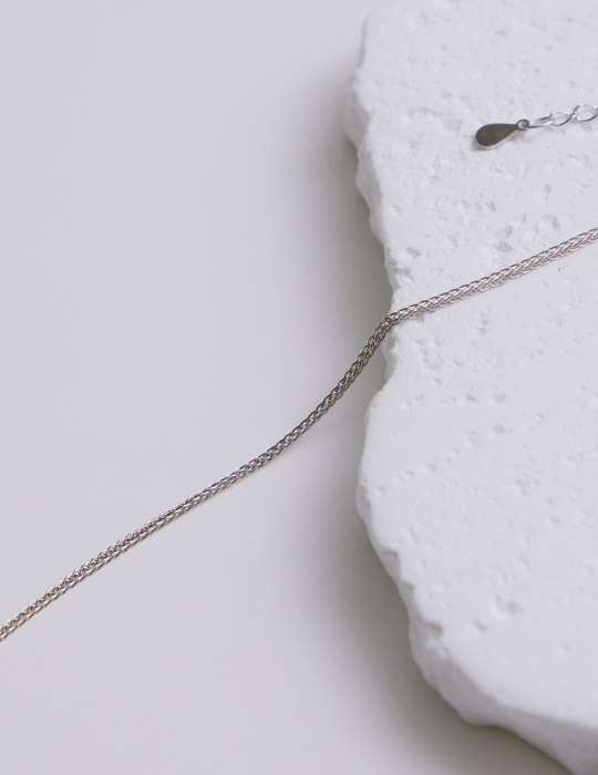 【925純銀】經典日常蕭邦鍊項鍊(延長鍊)