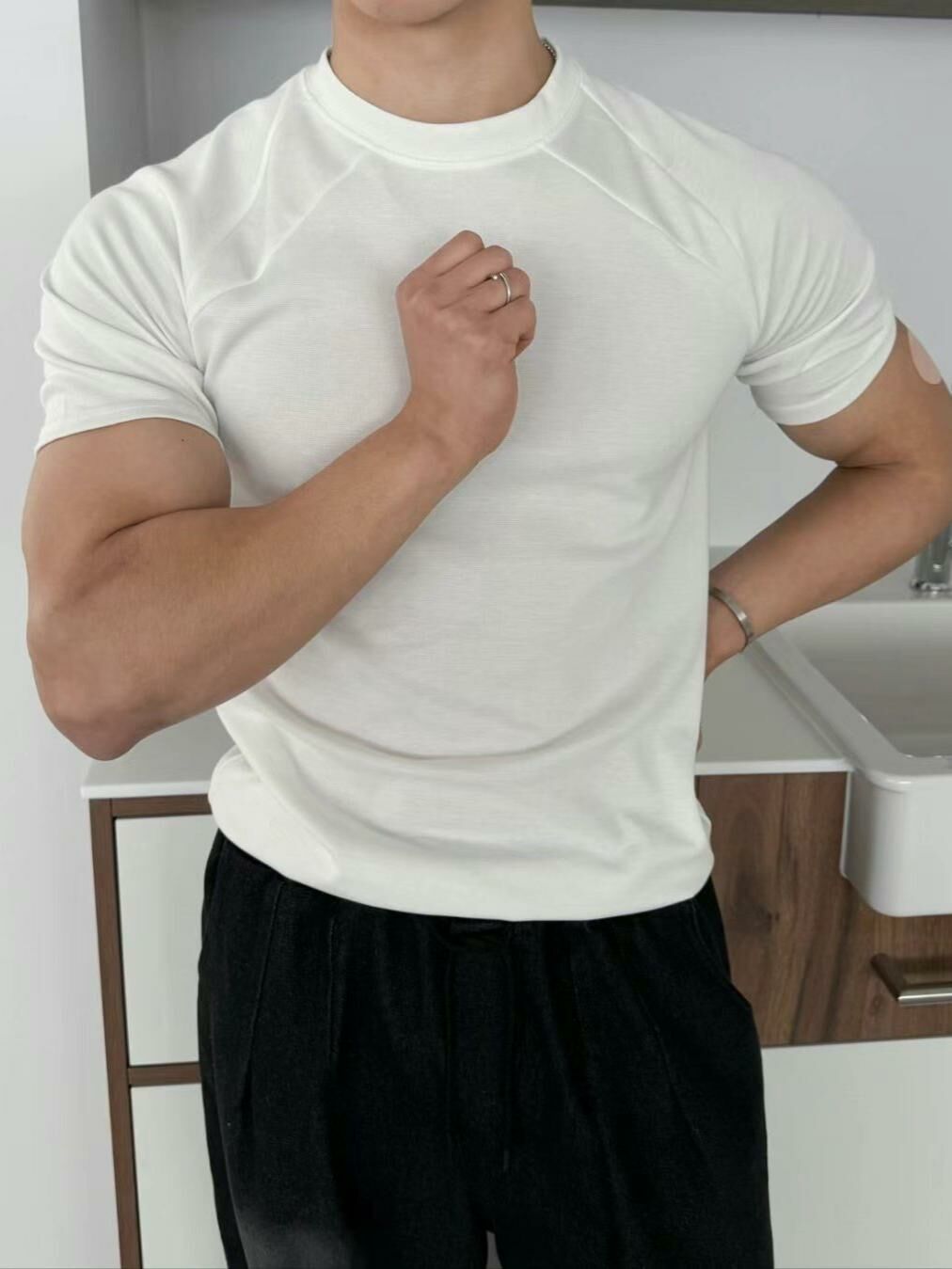 淨色圓領短袖Tee GAMBLE-051T