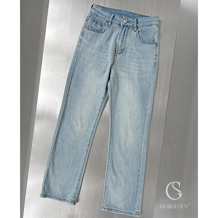 A31 現貨「好比例！超彈九分牛仔褲」
