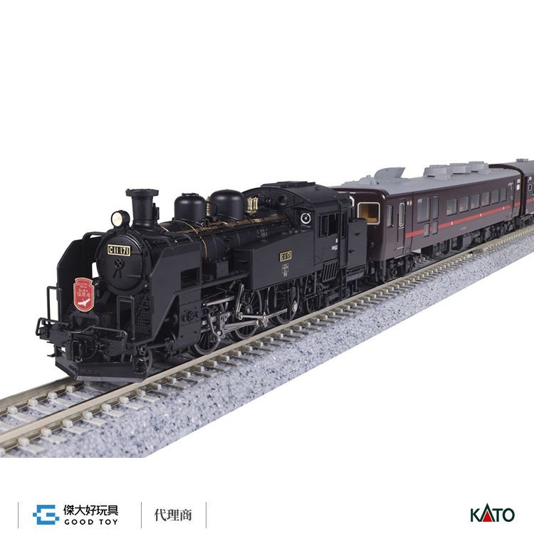 KATO 10-1958 特別企劃品觀光列車C11 171+14系500番台「SL冬之濕原號