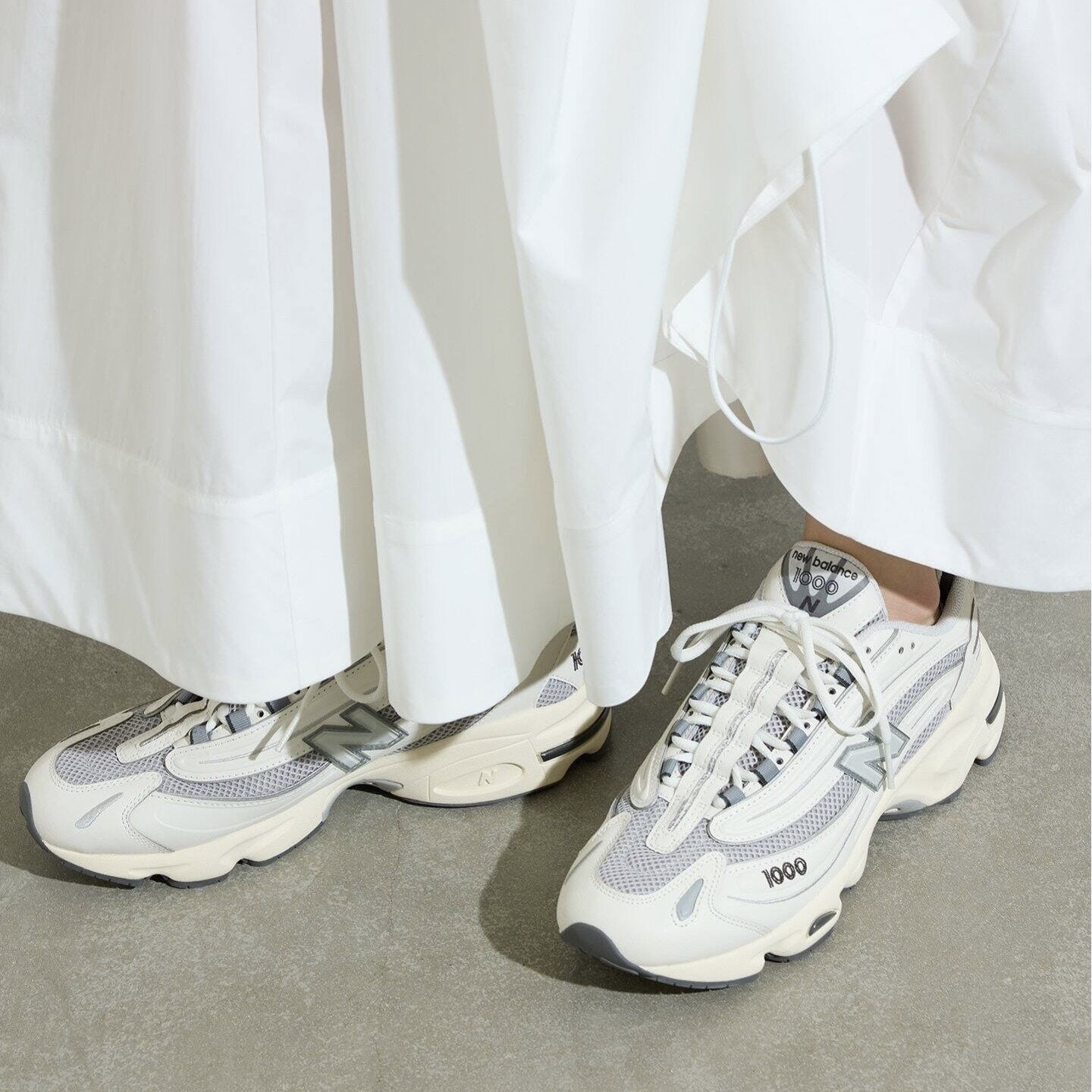 NEW BALANCE M1000 米白灰 復古 運動鞋 男鞋 M1000MEW