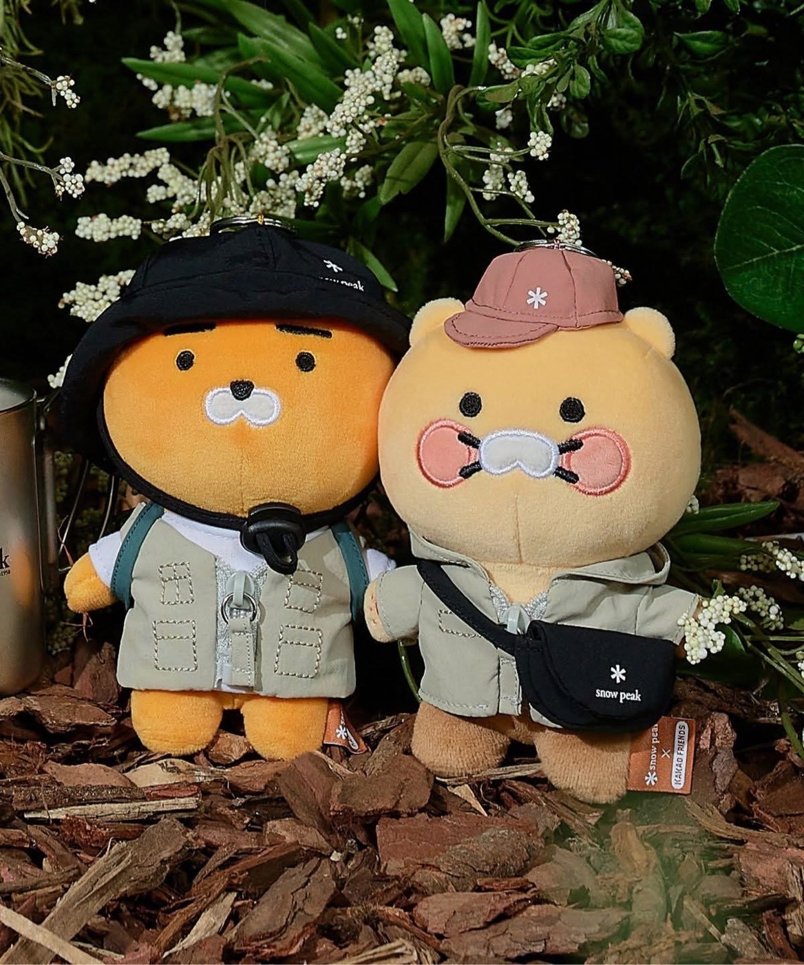 雪峰 Snow Peak x Kakao Friends 合作款 鑰匙圈/吊飾