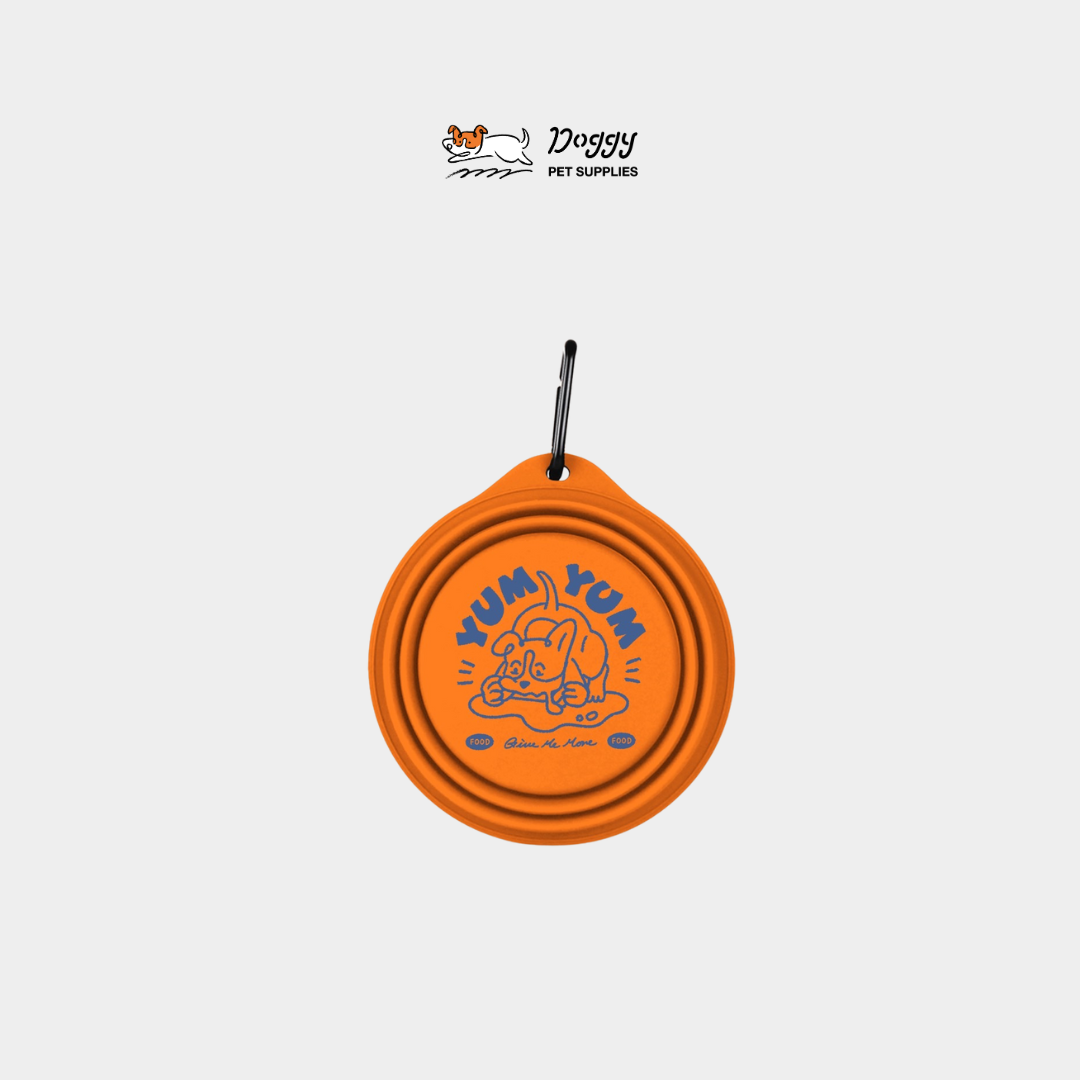 【 寵你超市 】潮酷收折狗碗