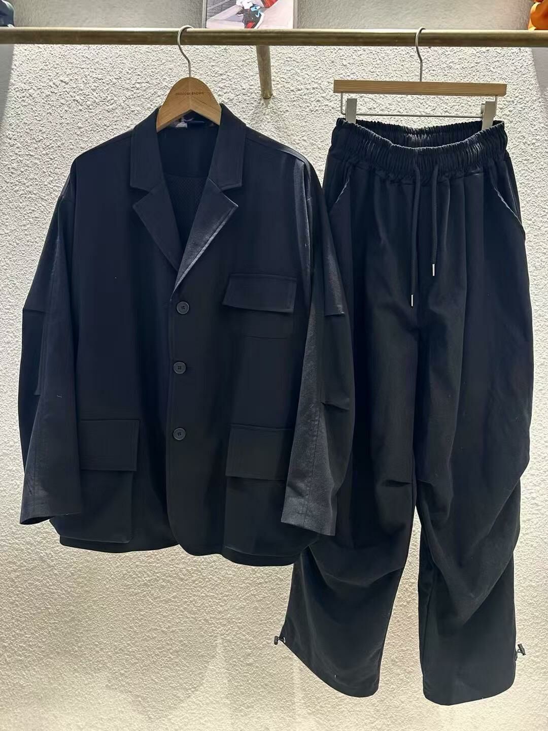 淨色鬆身西褲 AUDAU-014P