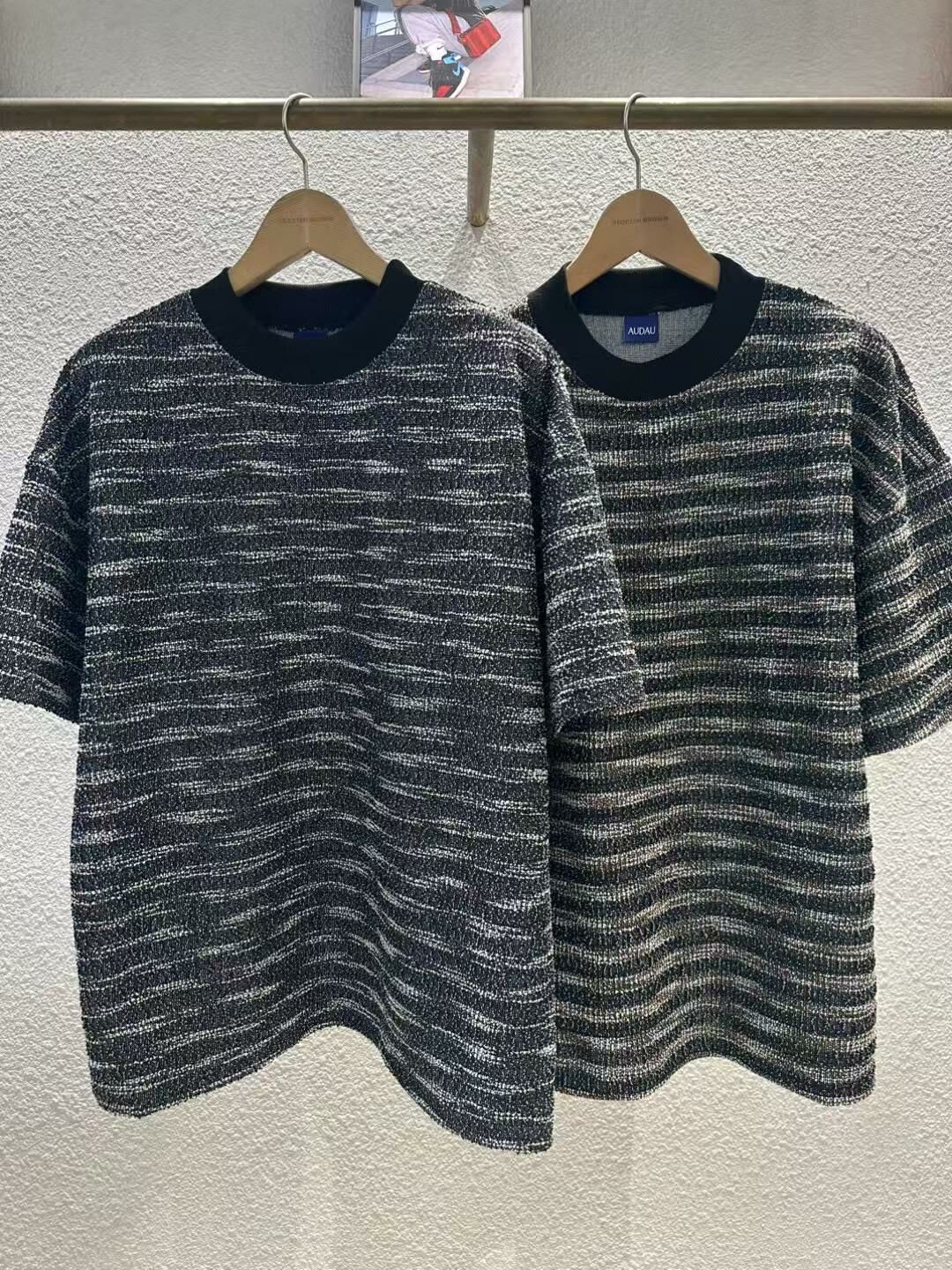 橫紋短袖Tee AUDAU-015T