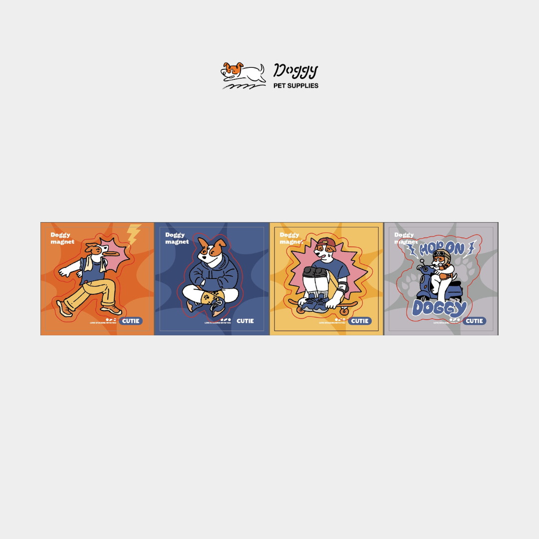 【 寵你超市 】4款就是好看磁鐵