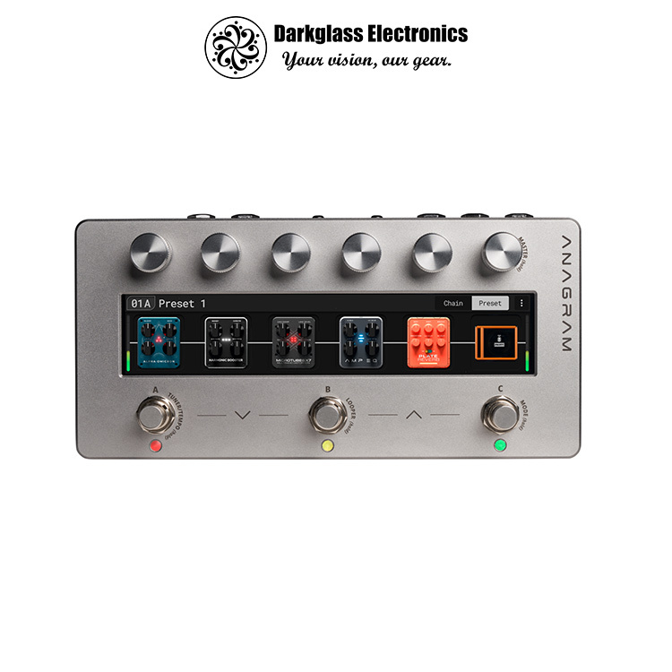 Darkglass Anagram 旗艦級 電貝斯 綜合效果器