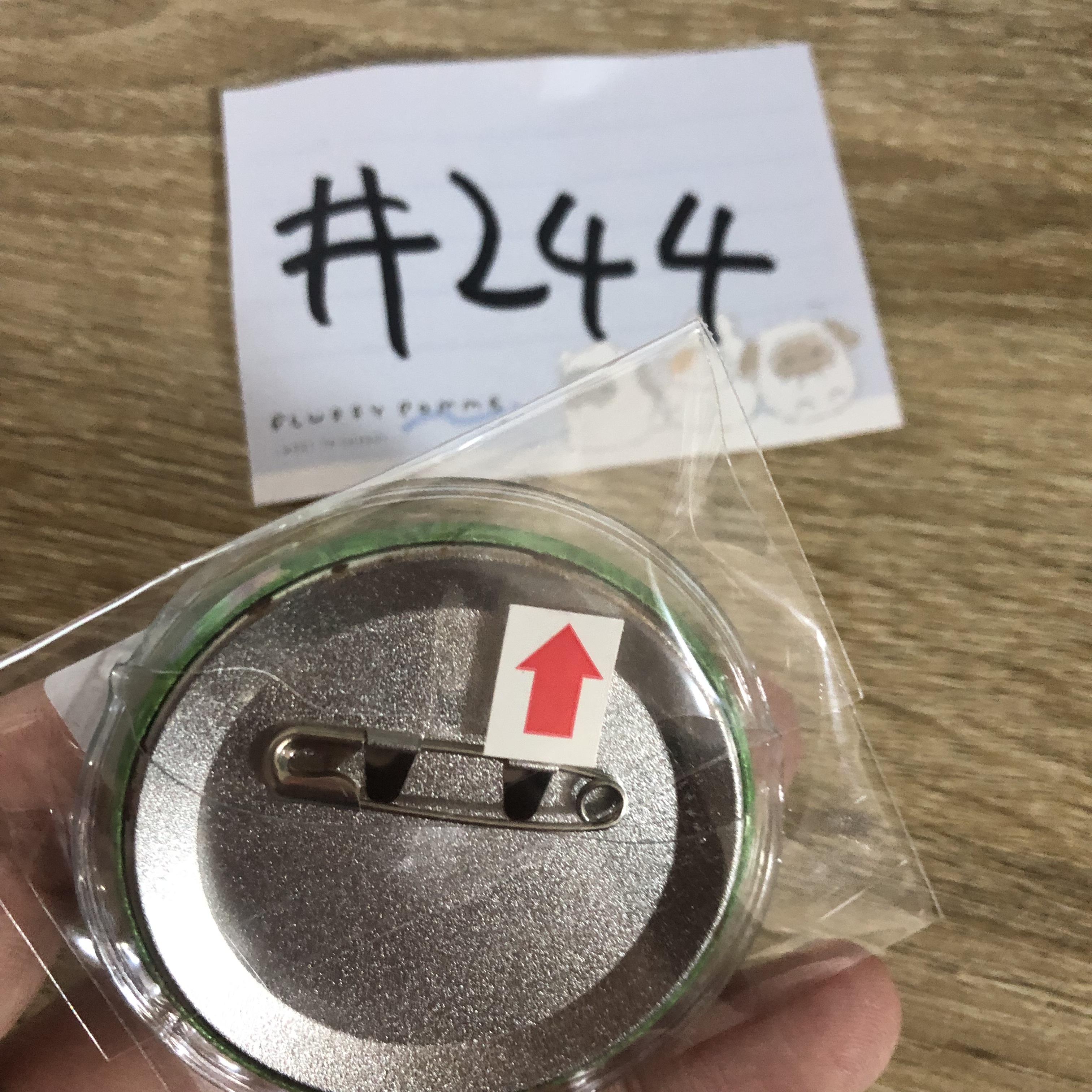 I7 大和 襟章 背瑕#244