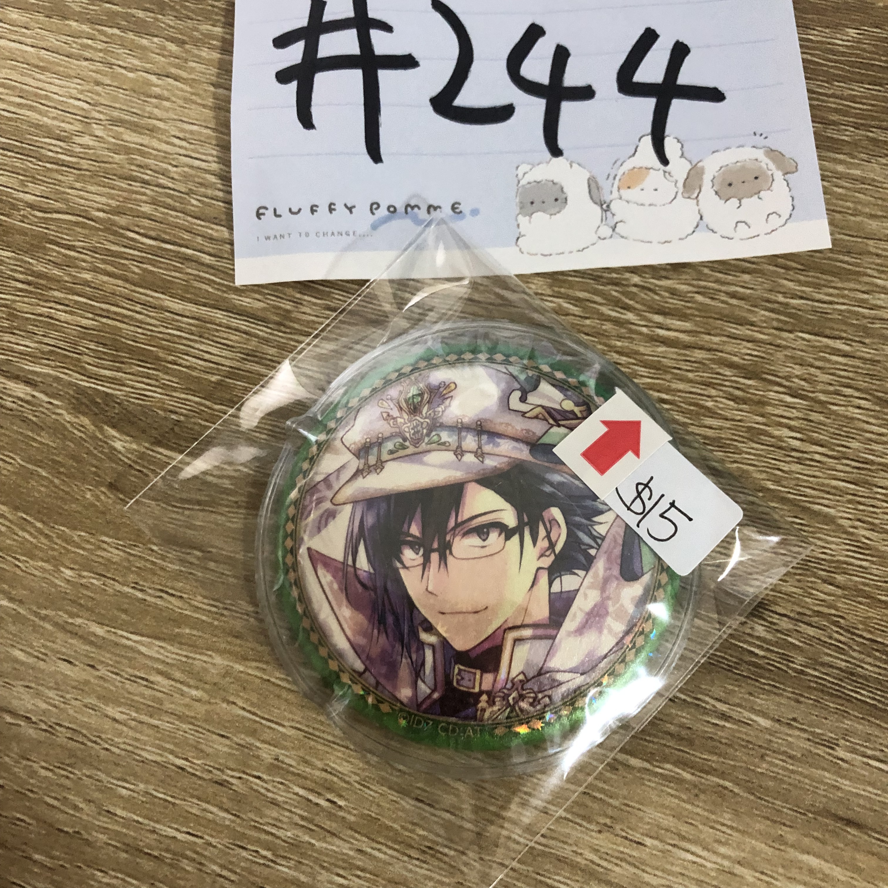 I7 大和 襟章 背瑕#244