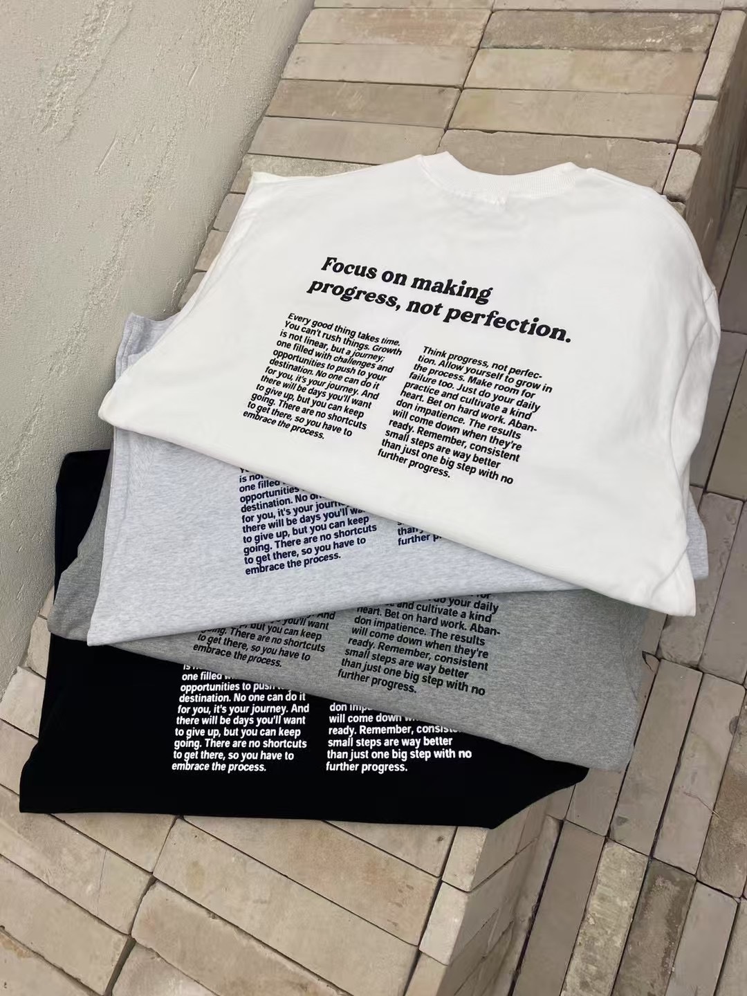 正韓➸簡單字母撞色Ｔ