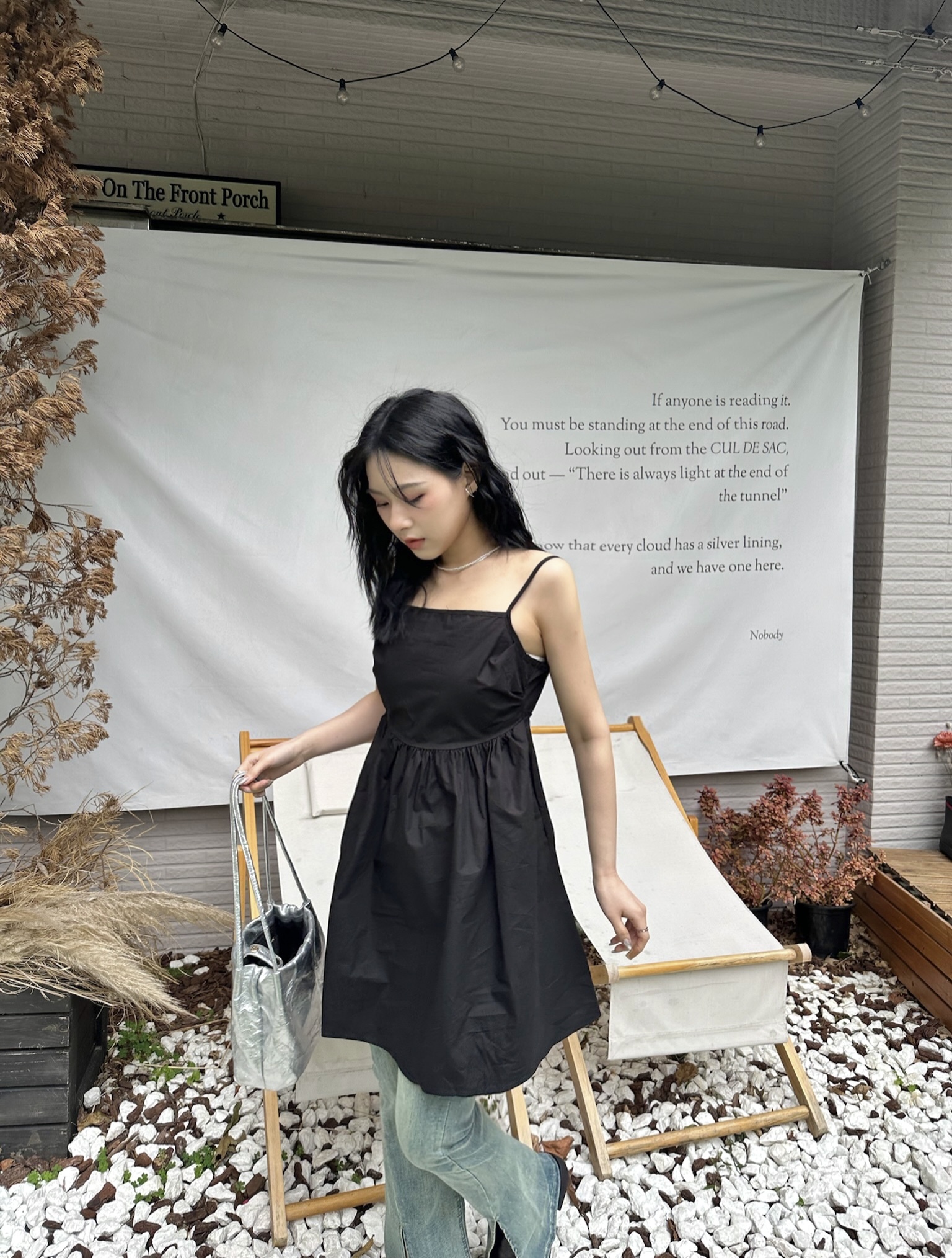 夏日的開端後綁帶短洋