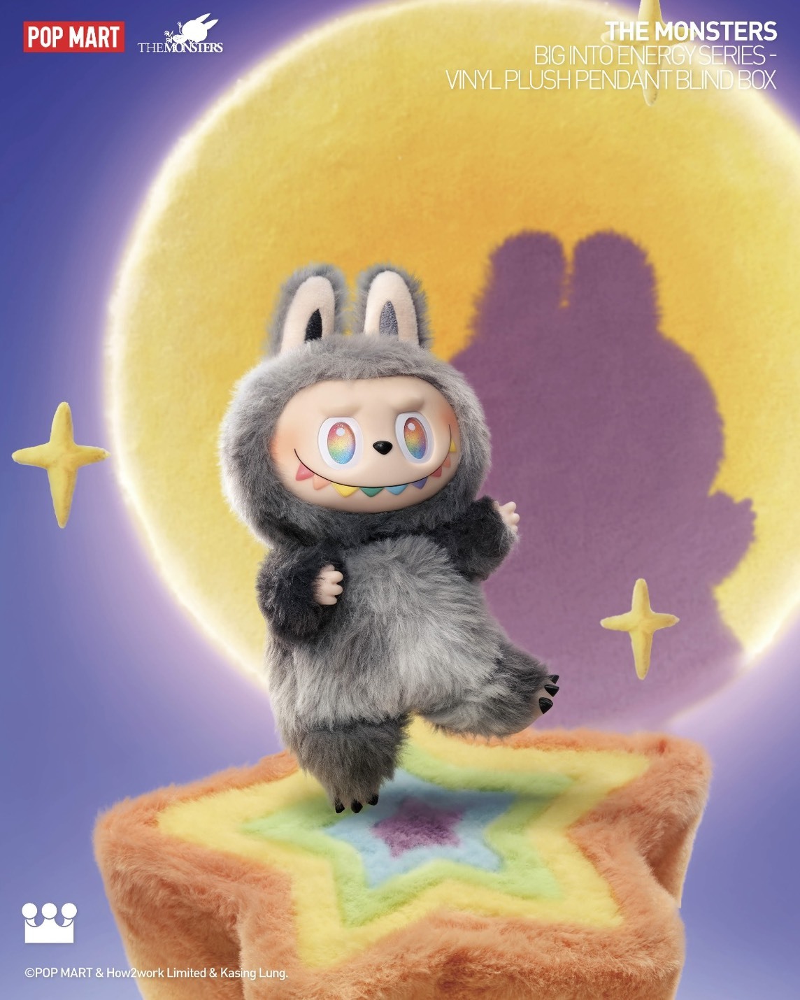POPMART 泡泡瑪特Labubu 3.0 前方高能搪膠毛絨系列盲盒