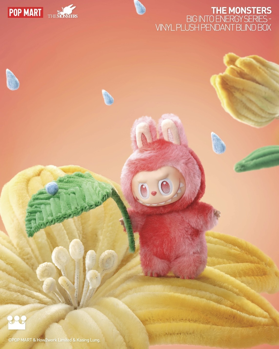 POPMART 泡泡瑪特Labubu 3.0 前方高能搪膠毛絨系列盲盒