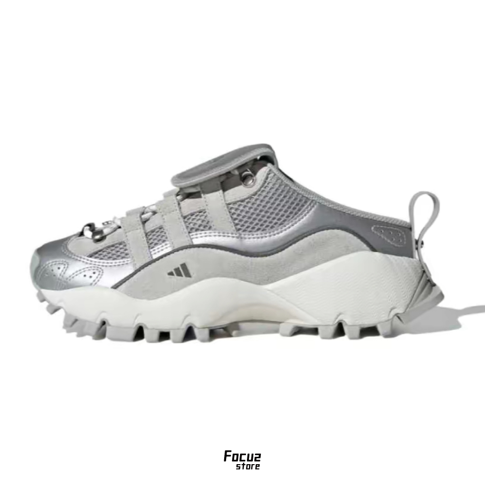 【Focus Store】預購 Adidas FOS Seeulater Mule "Metallic Silver" 金屬銀 IH4643