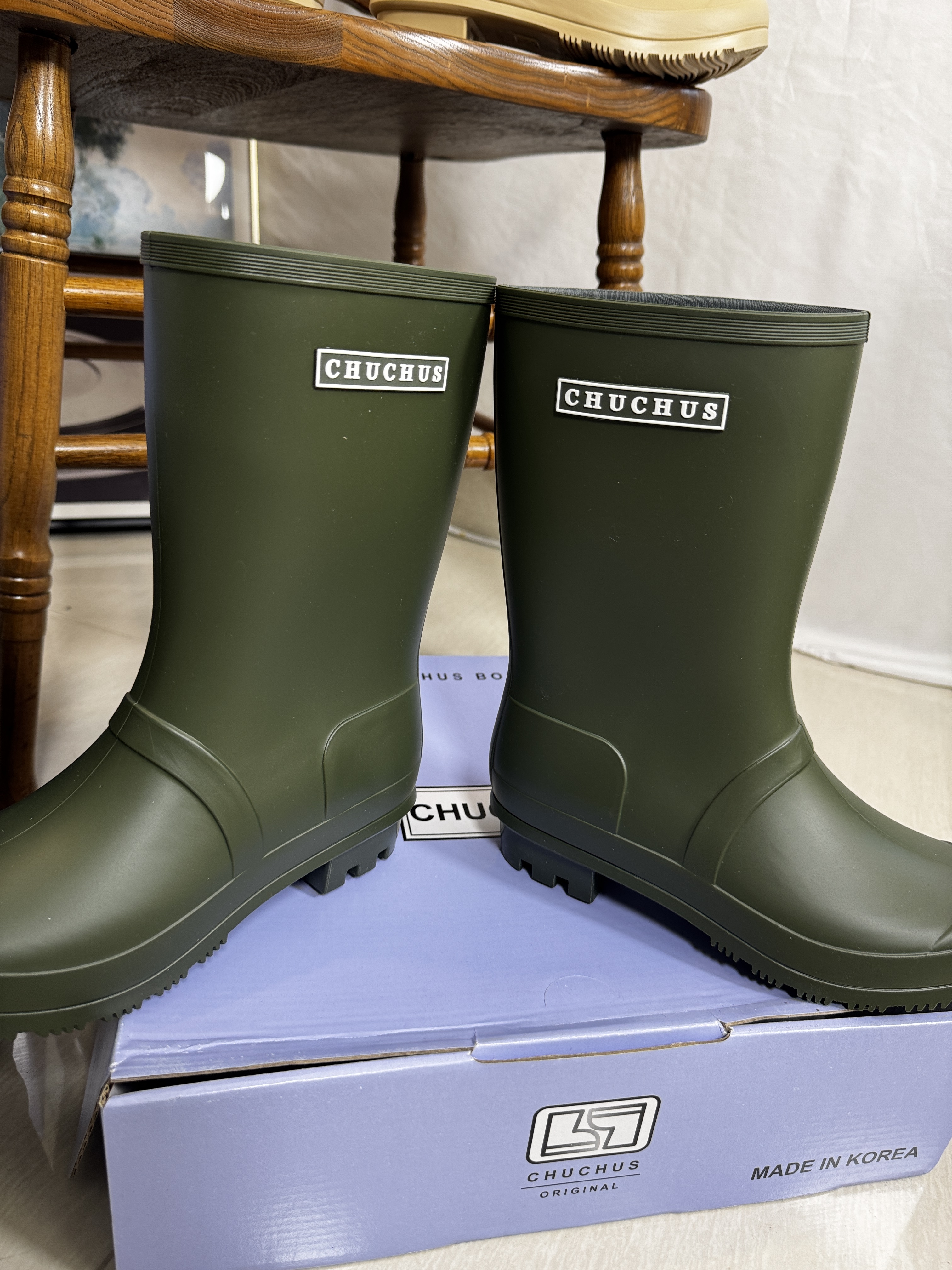 ⬇️開倉低至半價😱FINALSALE📣 CHU CHU 長水靴 XS-L  (全新 不連鞋盒）【不設退換】