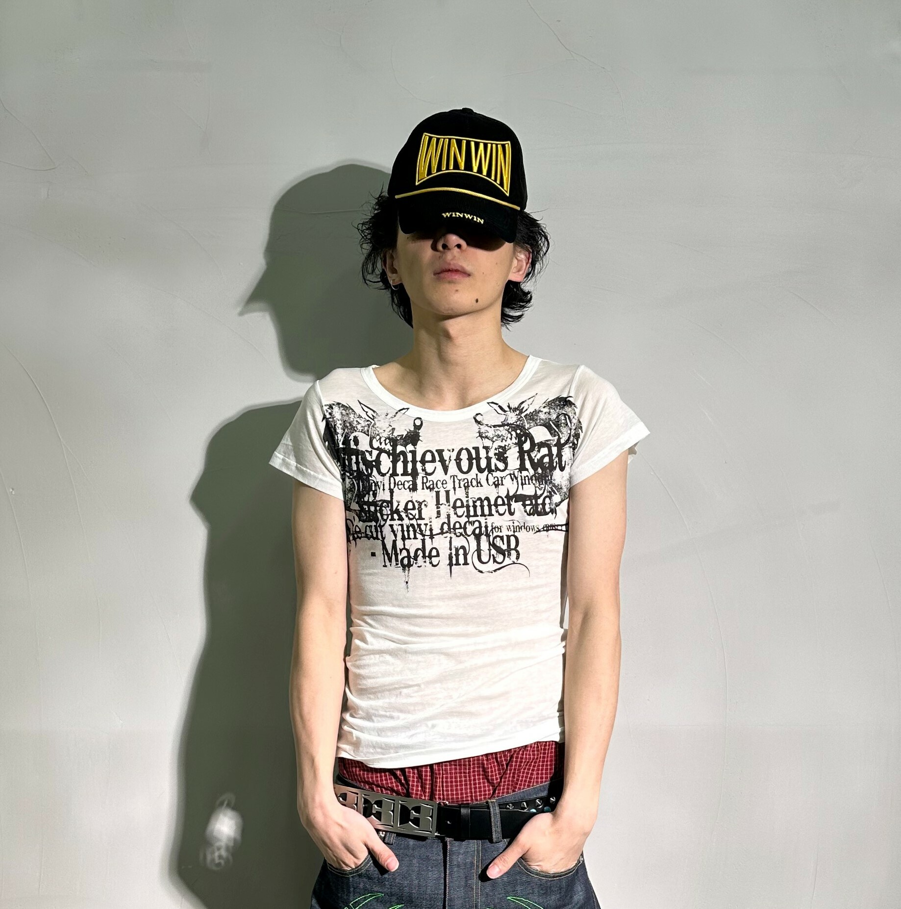 PCCVISION 3MAN0N WINWIN 燈心絨刺繡 雙色老帽