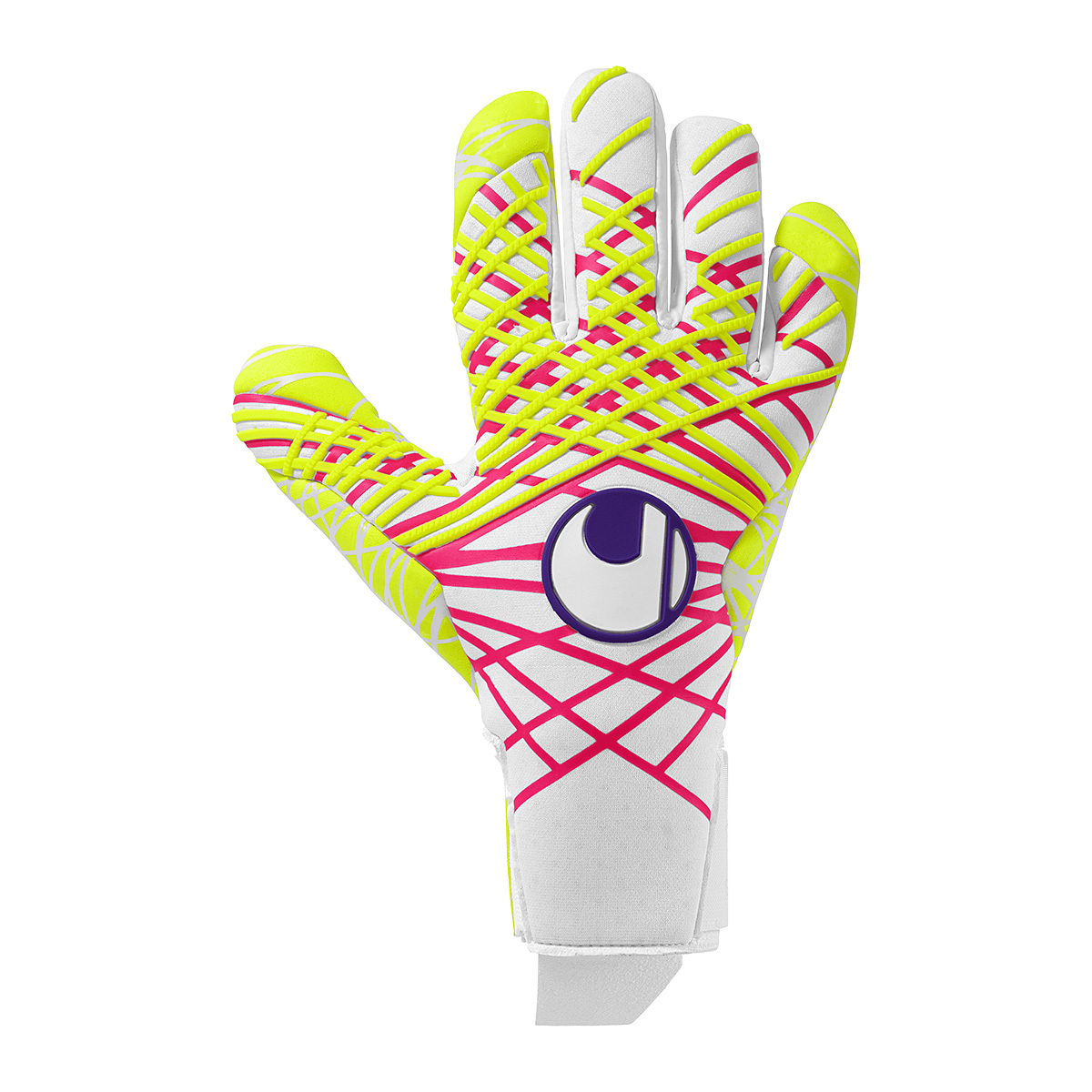 UHLSPORT  PREDICTION ULTRAGRIP HN MAIGNAN GOALKEEPER GLOVE 白粉黃色 龍門手套 (頂級之選)