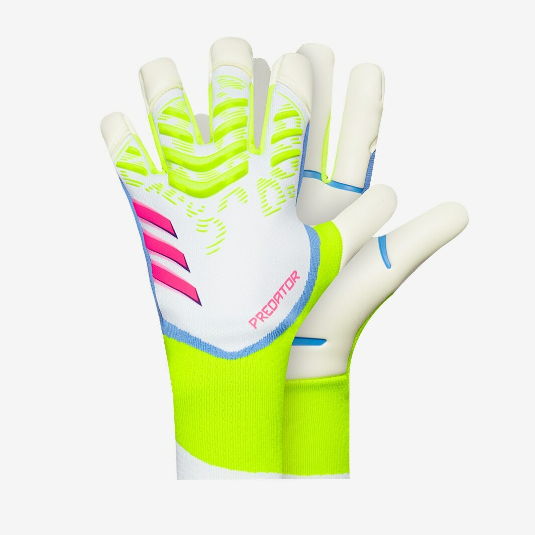 ADIDAS PREDATOR GL PRO HYBRID 白粉色 龍門手套