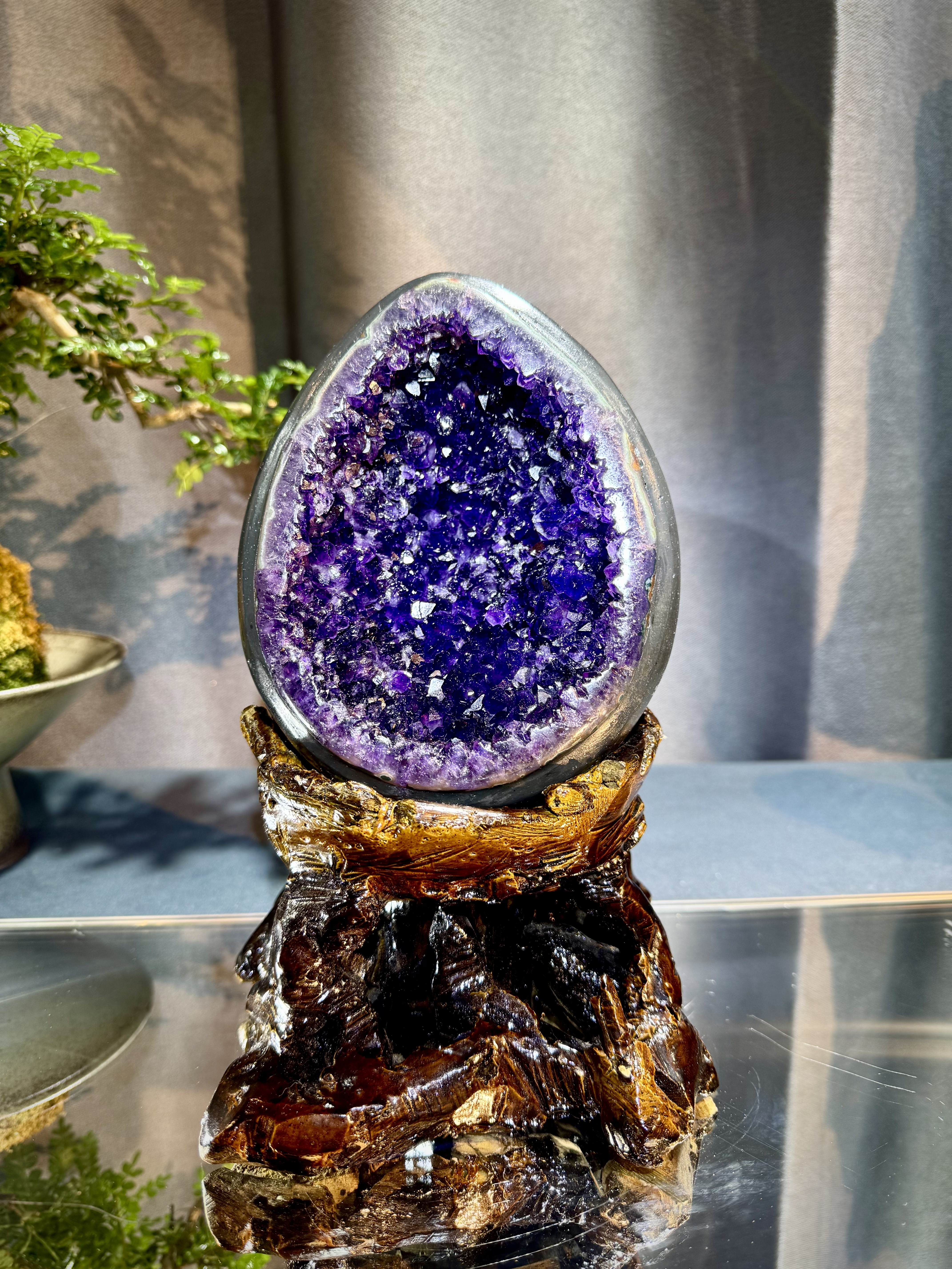 帝皇紫紫水晶恐龍蛋 7005