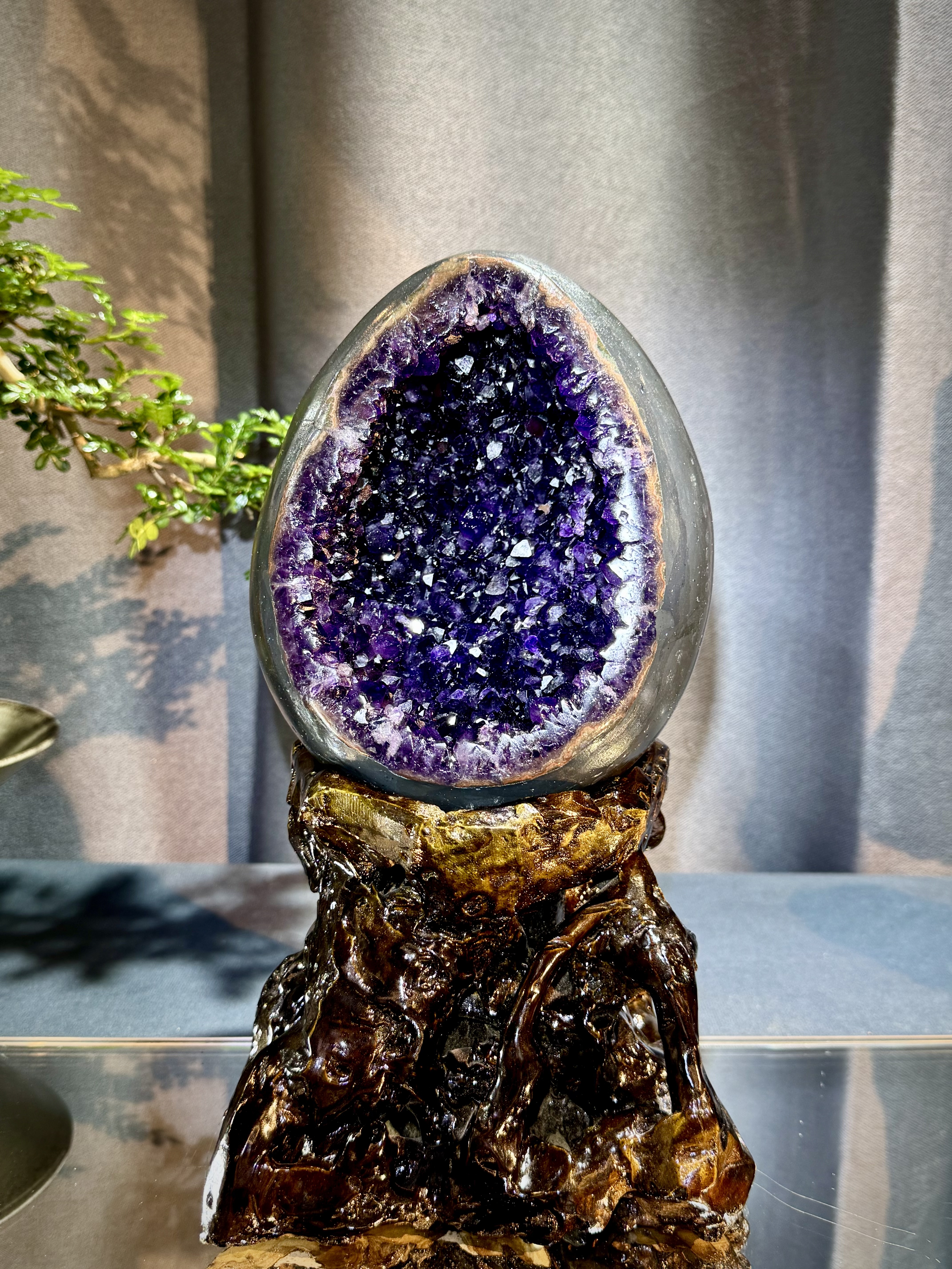 帝皇紫紫水晶恐龍蛋 7006