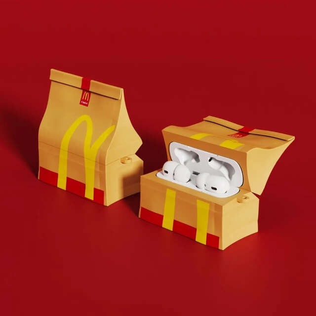 <吃苦耐勞不如吃麥當勞🍟> Airpods 麥當勞 袋子 耳機殼