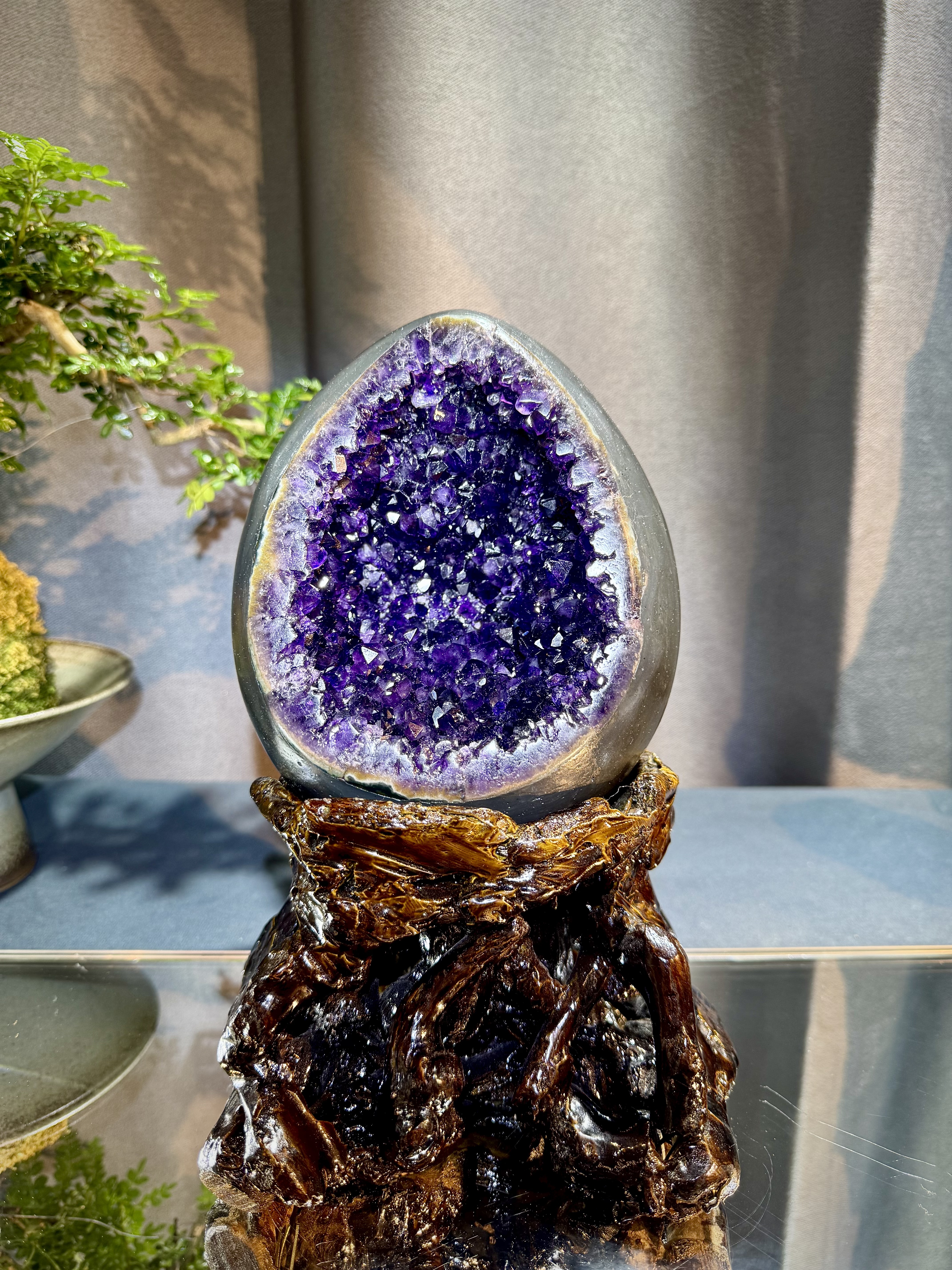 帝皇紫紫水晶恐龍蛋 7007