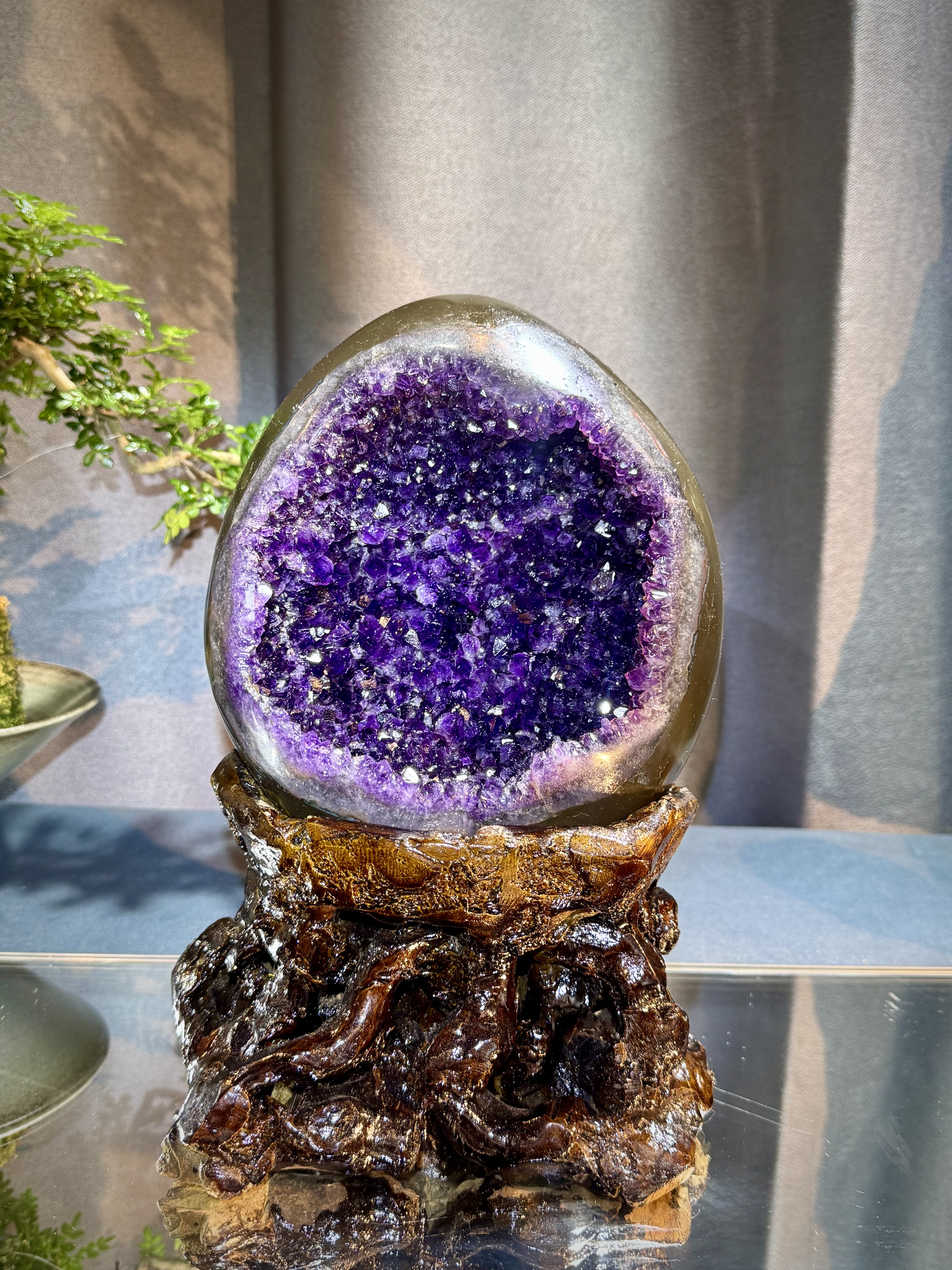 帝皇紫紫水晶恐龍蛋 7009