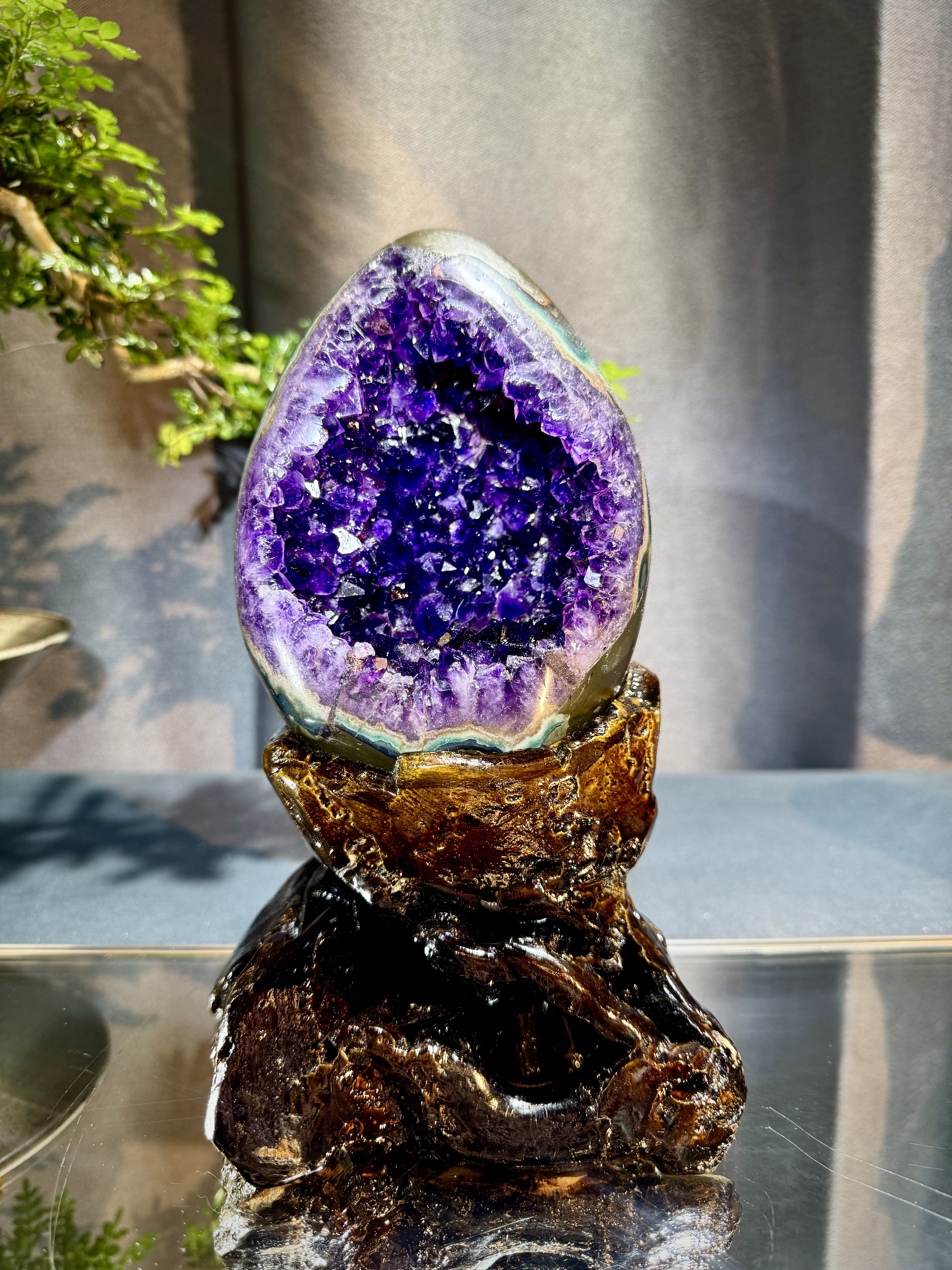 帝皇紫紫水晶恐龍蛋 7010